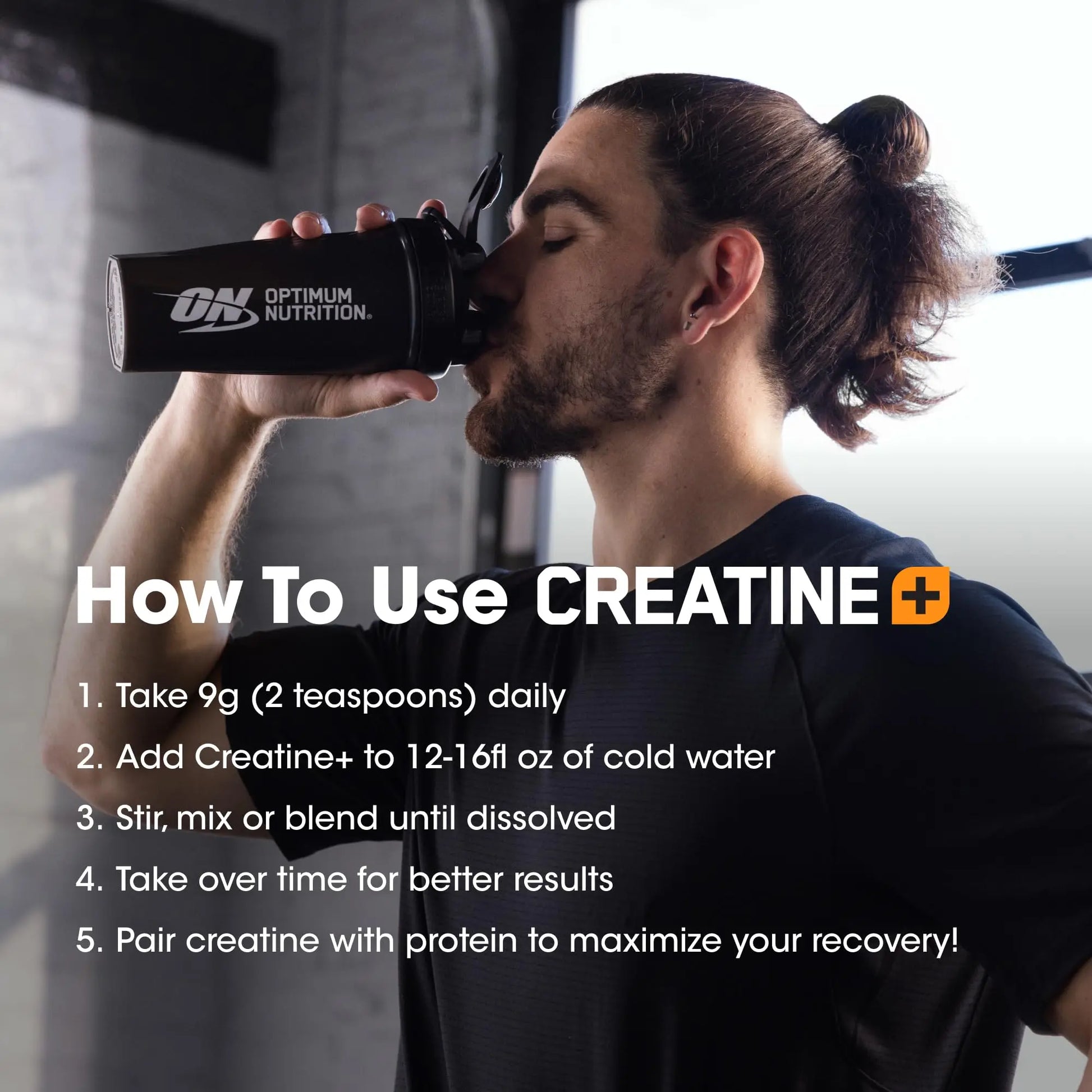 Optimum Nutrition Creatine Monohydrate Plus Powder, Orange Passionfruit Flavored Creatine Performance Blend With Electrolytes for Hydration, Added Vitamins, 40 Servings, 360 Grams (Packaging May Vary) Optimum Nutrition uk supplements