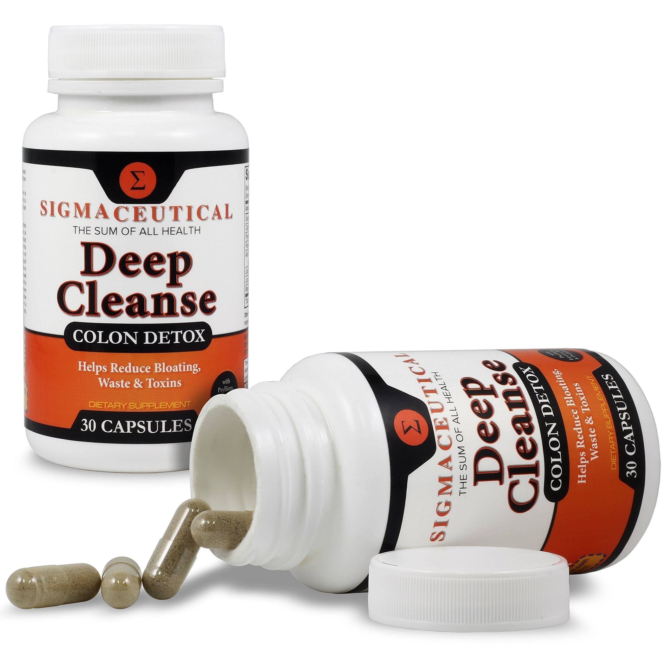 Sigmaceutical 1 Day Colon Cleanse - Detox Cleanse - Bowel Cleanse & Laxative - Bowel Detox Sigmaceutical uk supplements
