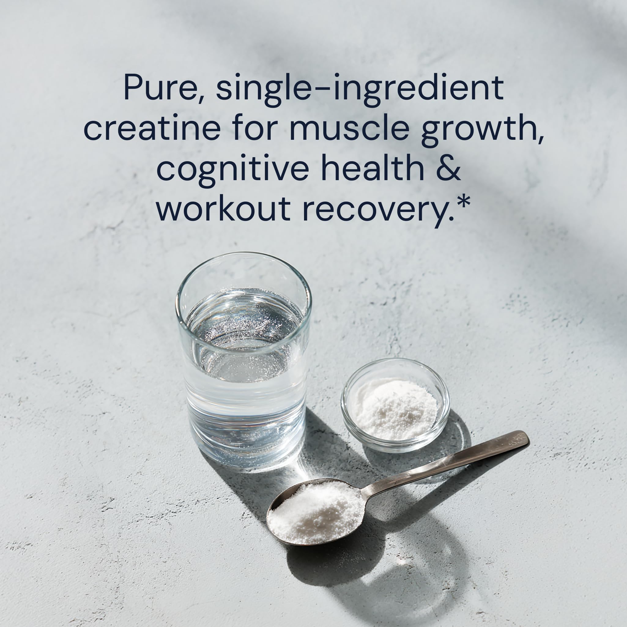 Blueprint Bryan Johnson Creatine Monohydrate Powder – Amino Acid Powder - Supplement Supports Muscle Growth, Recovery, Strength & Focus – Unflavored Creatine for Women & Men – 5g Dose – 100 Servings Blueprint Bryan Johnson uk supplements