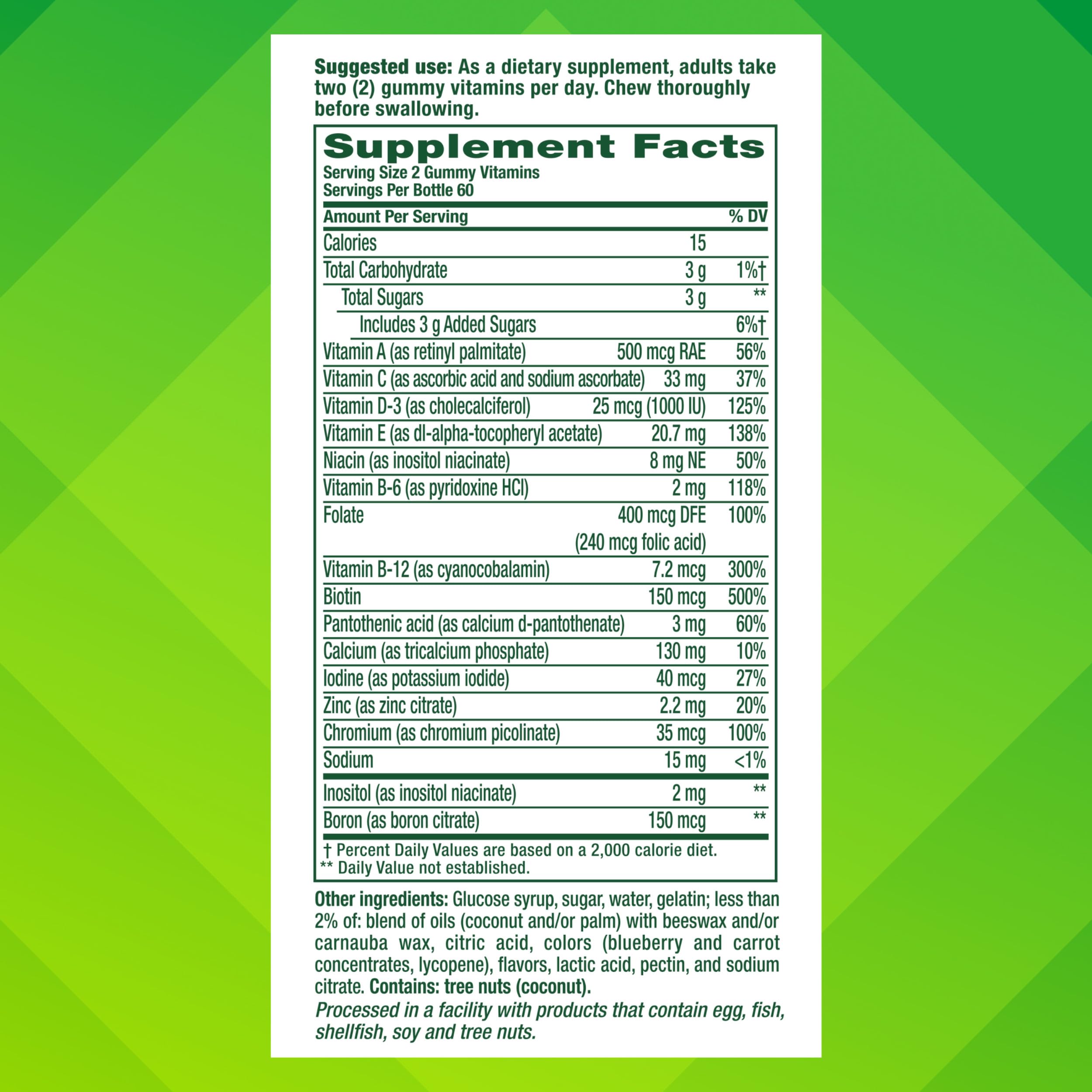 Vitafusion Adult Gummy Vitamins for Women, 120 Count Vitafusion uk supplements