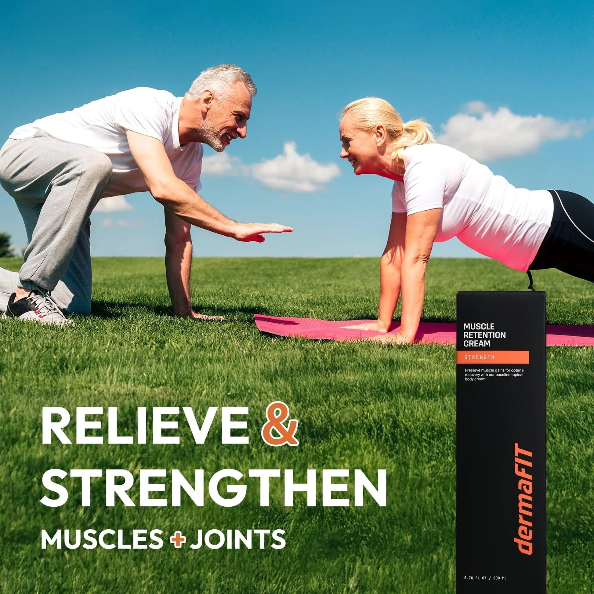 dermaFIT Strength Muscle Maintenance Body Cream - Post Workout Prevents Muscle Loss for Men & Women, Muscle Retention Cream, 30ml, No Artificial Fragrance, M.A.X. Tech, Topical Analgesic for Muscle dermaFIT uk supplements