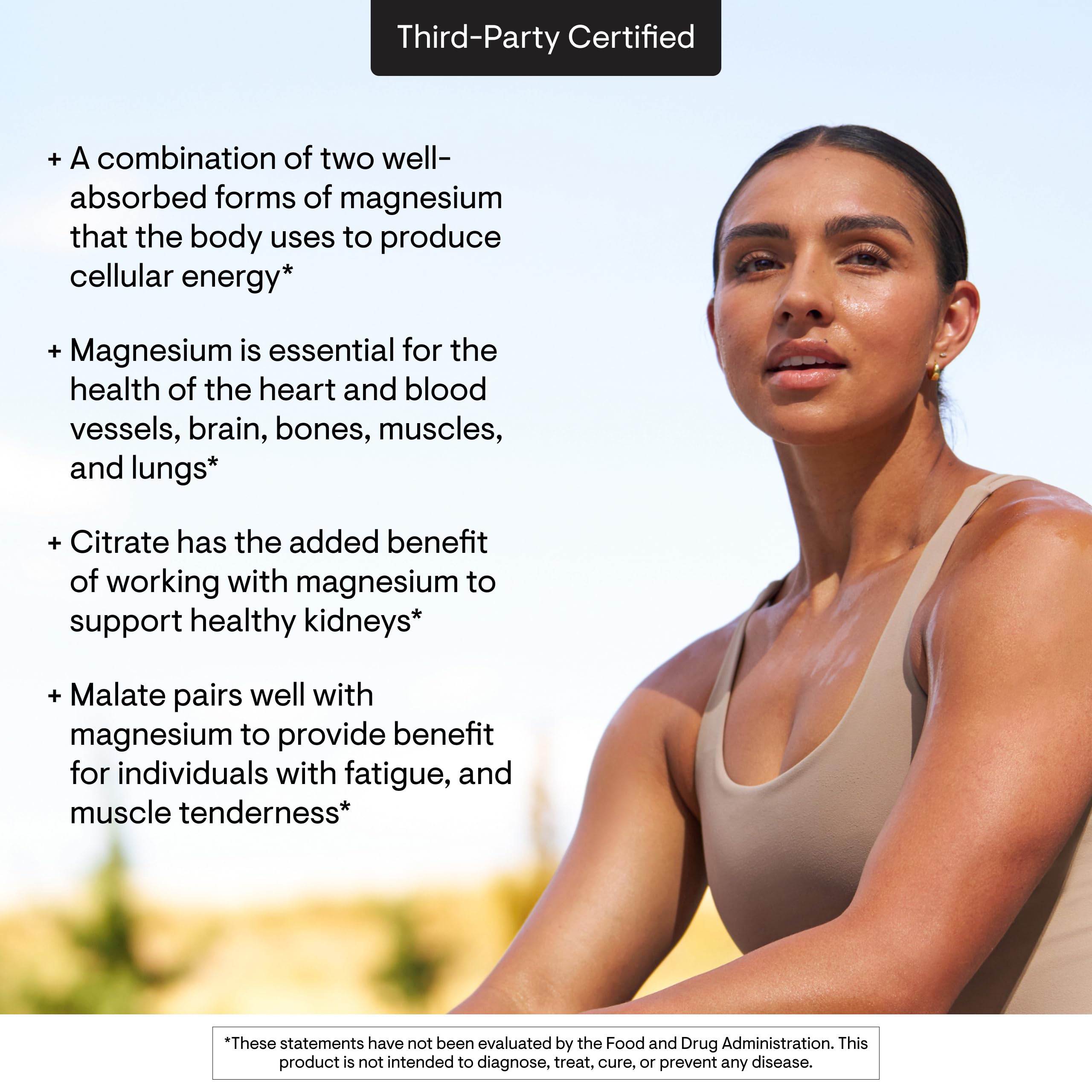 THORNE - Magnesium CitraMate - Magnesium Citrate & Malate Supplement - Supports Heart Health, Skeletal Muscles, Cardiac & Lung Function, Bone Density & More* - Third-Party Certified - 90 Servings THORNE uk supplements