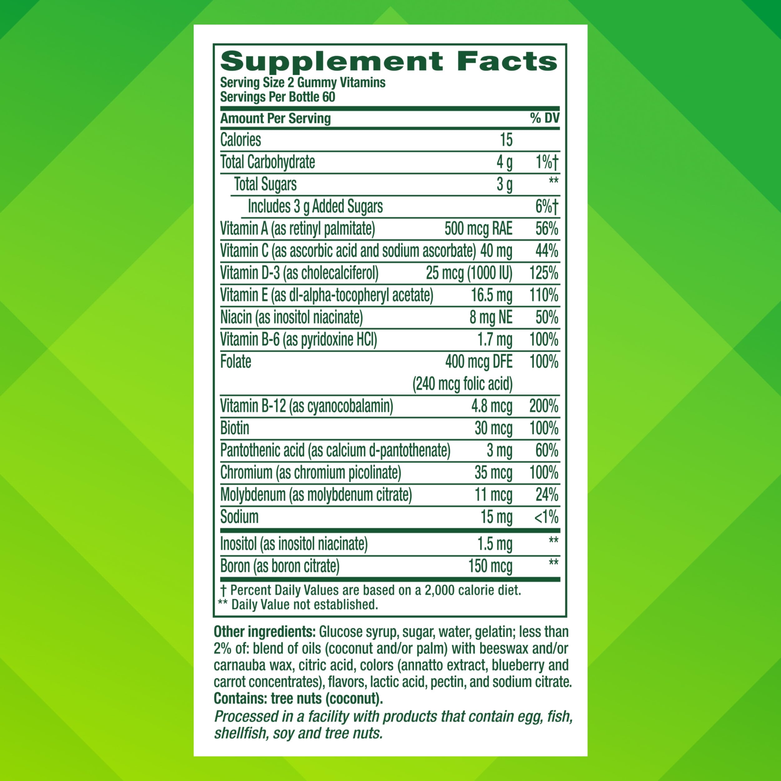 Vitafusion Adult Gummy Vitamins, 120 Count Vitafusion uk supplements