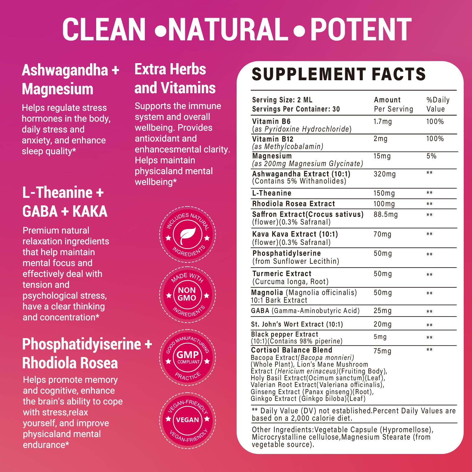 Bvlaue Cortisol Supplements Detox for Women - 20-in-1 Cortisol Reducer,Manager,Lower w/Ashwagandha,Magnesium,L-Theanine,Saffron,Rhodiola for Hormone Balance/Sleep/Stress Relief,Strawberry Flavor Bvlaue uk supplements