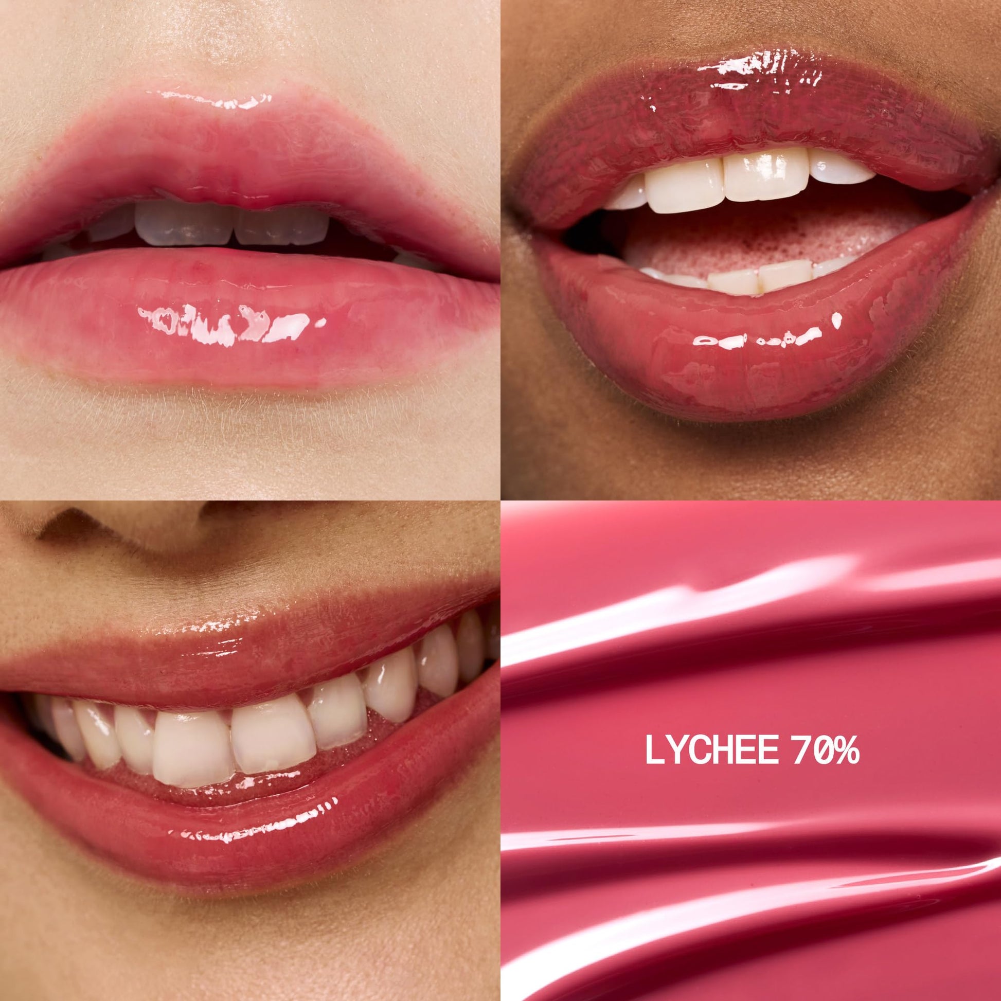 fwee 3D Voluming Gloss 70% (Rich) | Lychee 70% | High Shine, Non-Sticky Lip Gloss for Makeup | Long-Lasting, Moisturizing Gel Formula | 30%, 70% Pigment Options | 5.3g fwee uk supplements