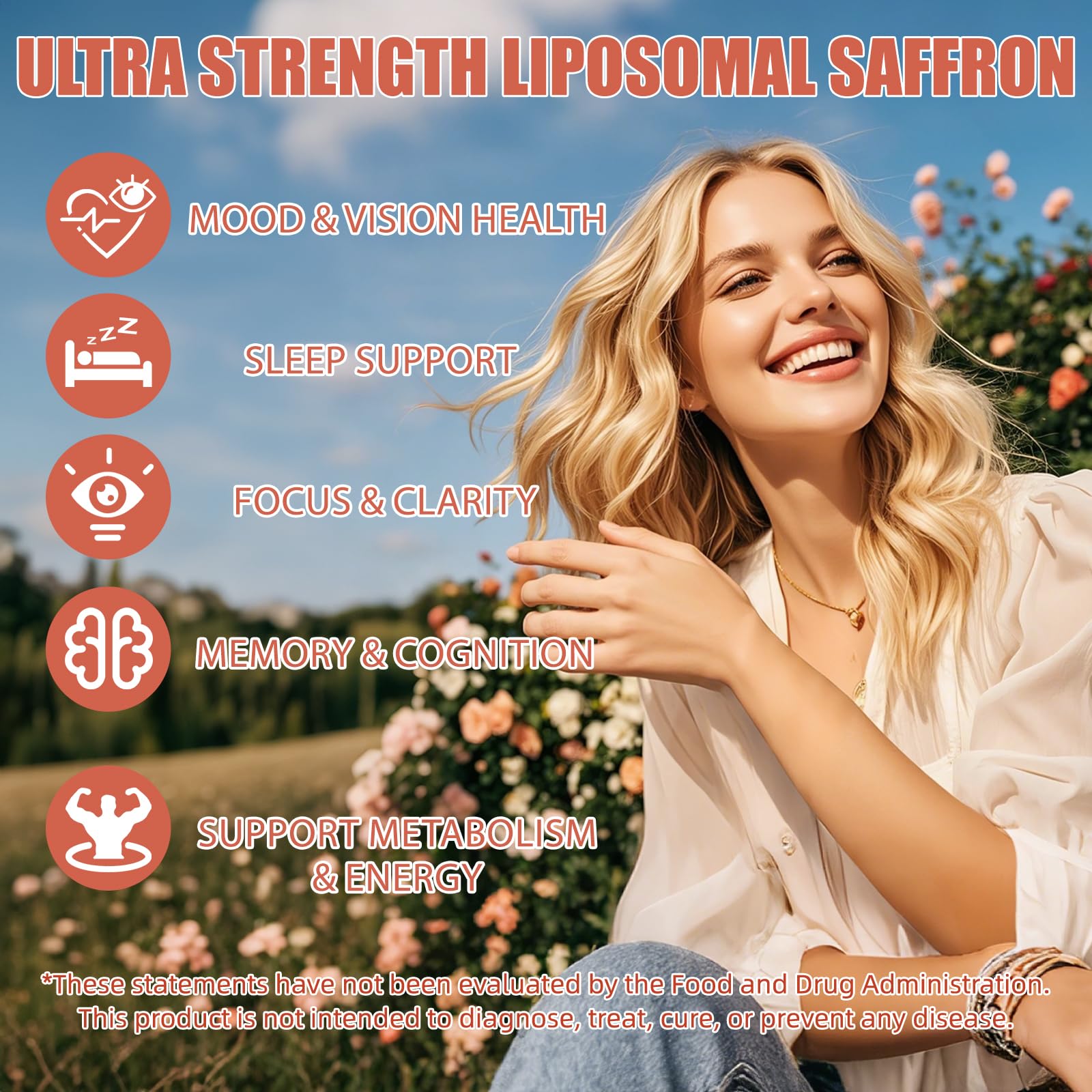 Newpie Saffron Supplements - 100% Pure Saffron Extract Capsules - Natural Mood Enhancer, Supports Eye & Heart Health, Boosts Energy - Premium Supplement for Women & Men（60 Servings (1) Newpie uk supplements