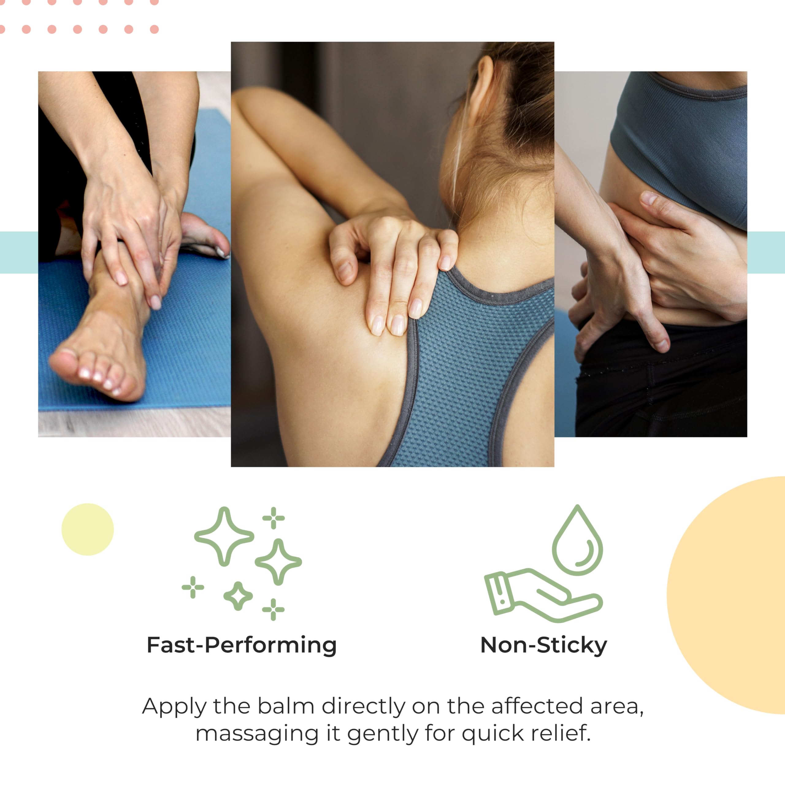 Y Not Natural Transwarm Sports Balm with Pure Emu Oil, Vitamins A, D, E, F & K2, Omega 3 6 9, & Tea Tree Oil Essential Oils - 50g Rub for Joint, Back, Muscle Stiffness & Soothing Itch Relief Y Not Natural uk supplements