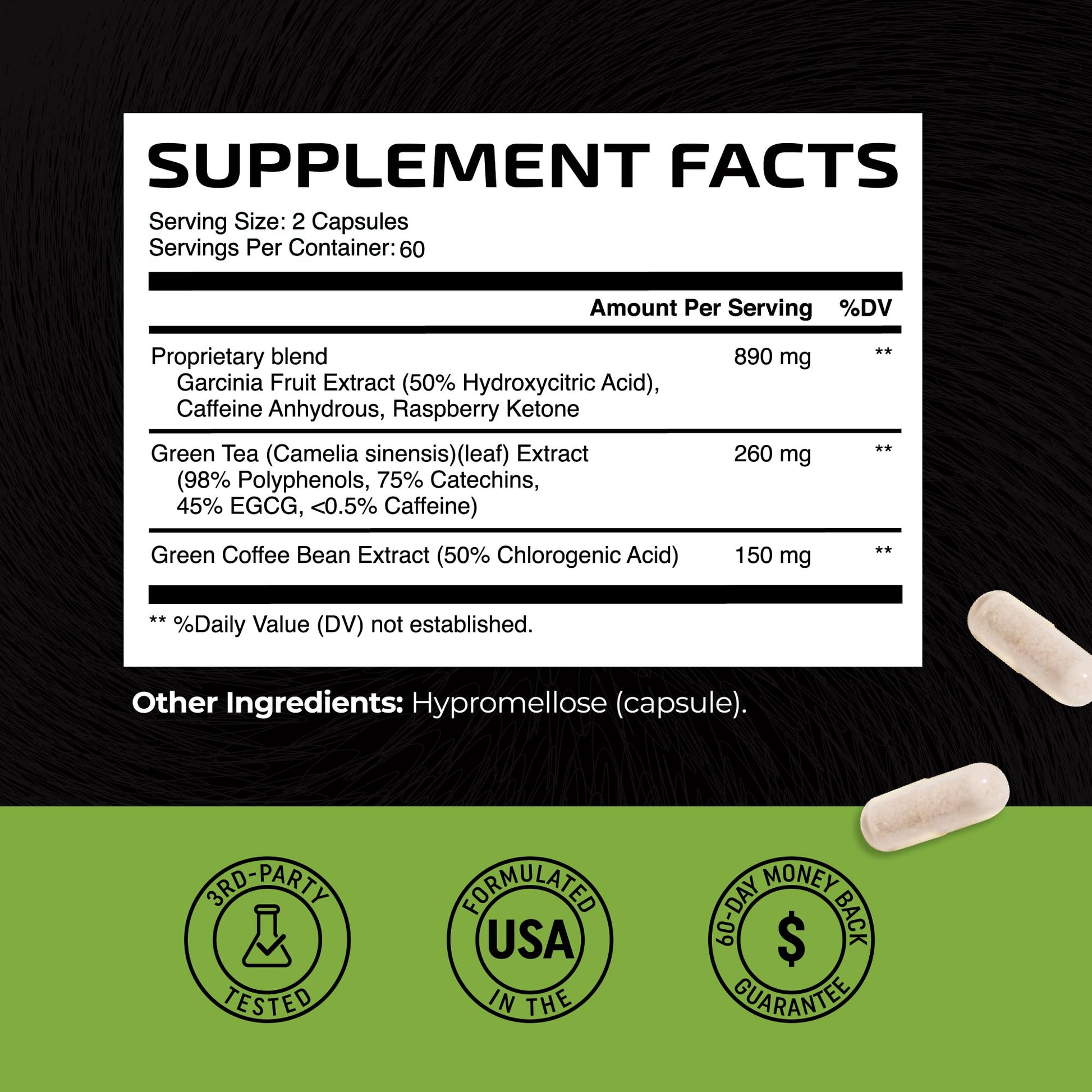 Green Tea Weight Loss Pills with Green Coffee Bean Extract | Belly Fat Burner, Metabolism Nobi Nutrition uk supplements
