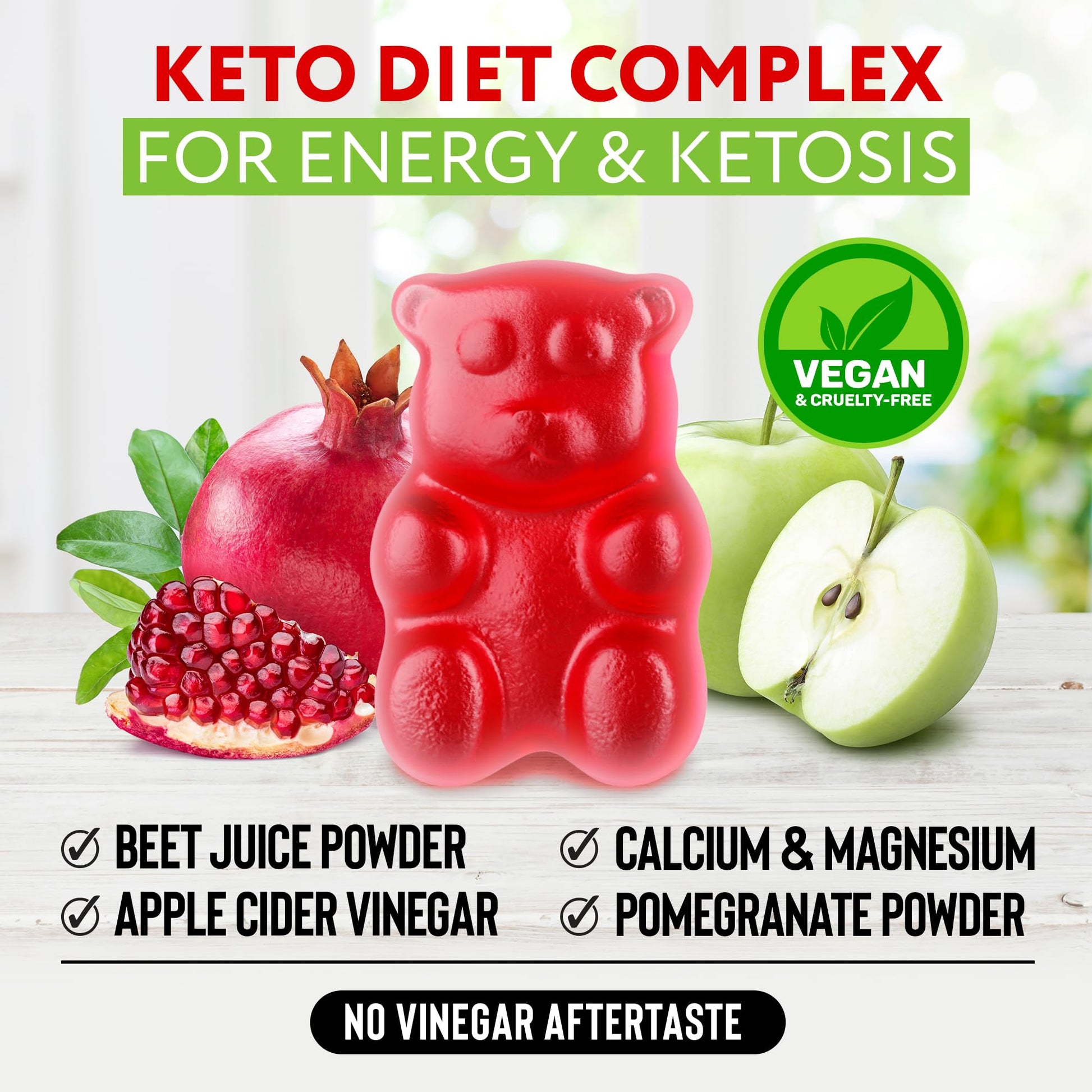 Keto ACV Gummies 1500 mg - ACV Keto Gummies for Weight Loss & Detox - Vegan Apple KETO BIOLOGY uk supplements