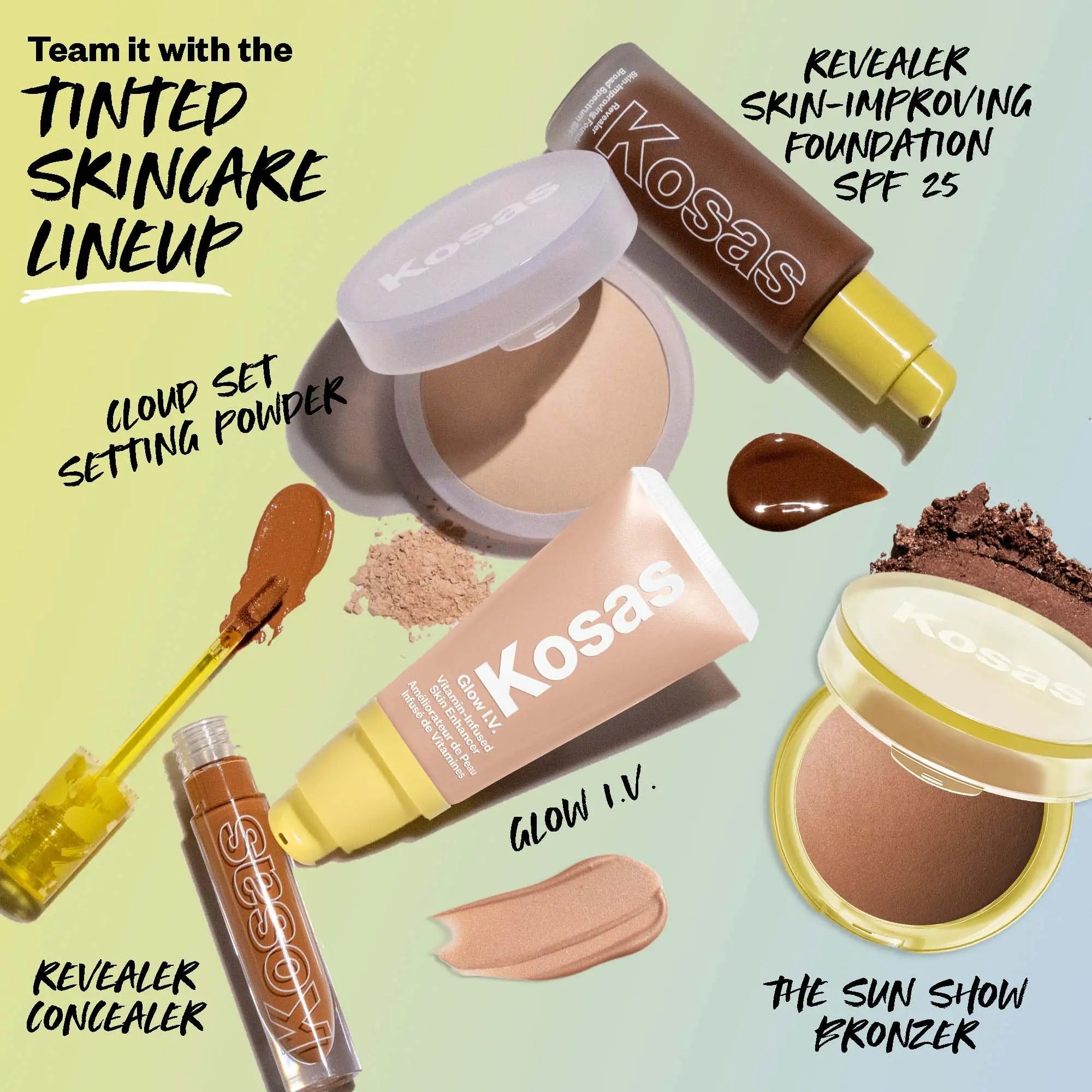 Kosas Sun Show Glowy Warmth Baked Bronzer - Contouring Powder for Cheekbones, Nose & Jawline - Enriched with Concentrated Fatty Acids - Talc-Free, Vegan & Hypoallergenic - Escape Kosas uk supplements