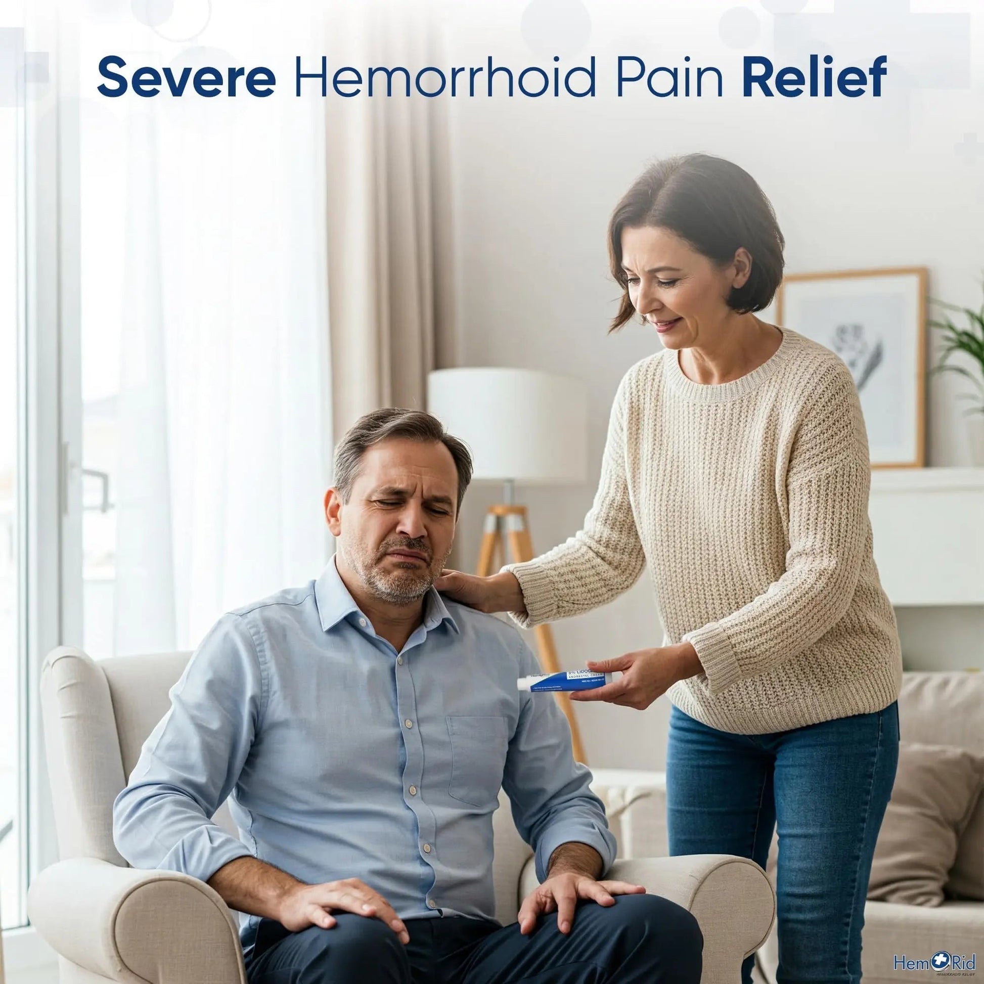HemRid Maximum Strength Lidocaine Cream for Pain Management. Fast-Acting Hemorrhoid Solution with 5% Lidocaine. Instant Anal Itch and Numbing Effect HemRid uk supplements