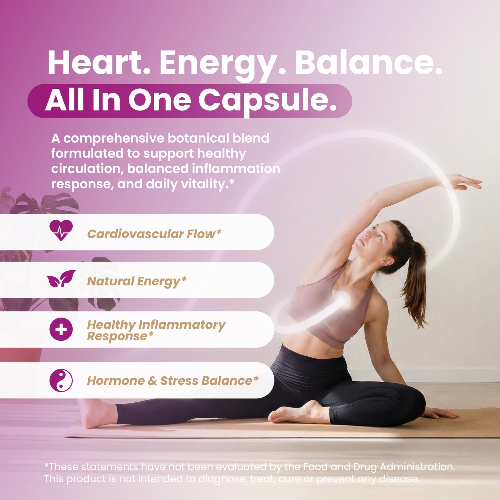Healthy Herbs Wildcrafted Sea Moss Capsules | 1950mg BATCG-6 "Heart Complex Advanced Sea Moss Superblend | US-Made, Vegan, Non-GMO, Easy-Swallow (90 Capsules) Healthy Herbs uk supplements