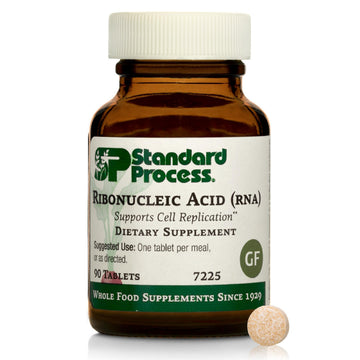 Standard Process Ribonucleic Acid RNA - Cell Development Support - Aids Protein Synthesis - Vegan, Gluten-Free, Non-Soy, & Non-Grain - 90 Tablets (90 Servings) Standard Process Inc. uk supplements