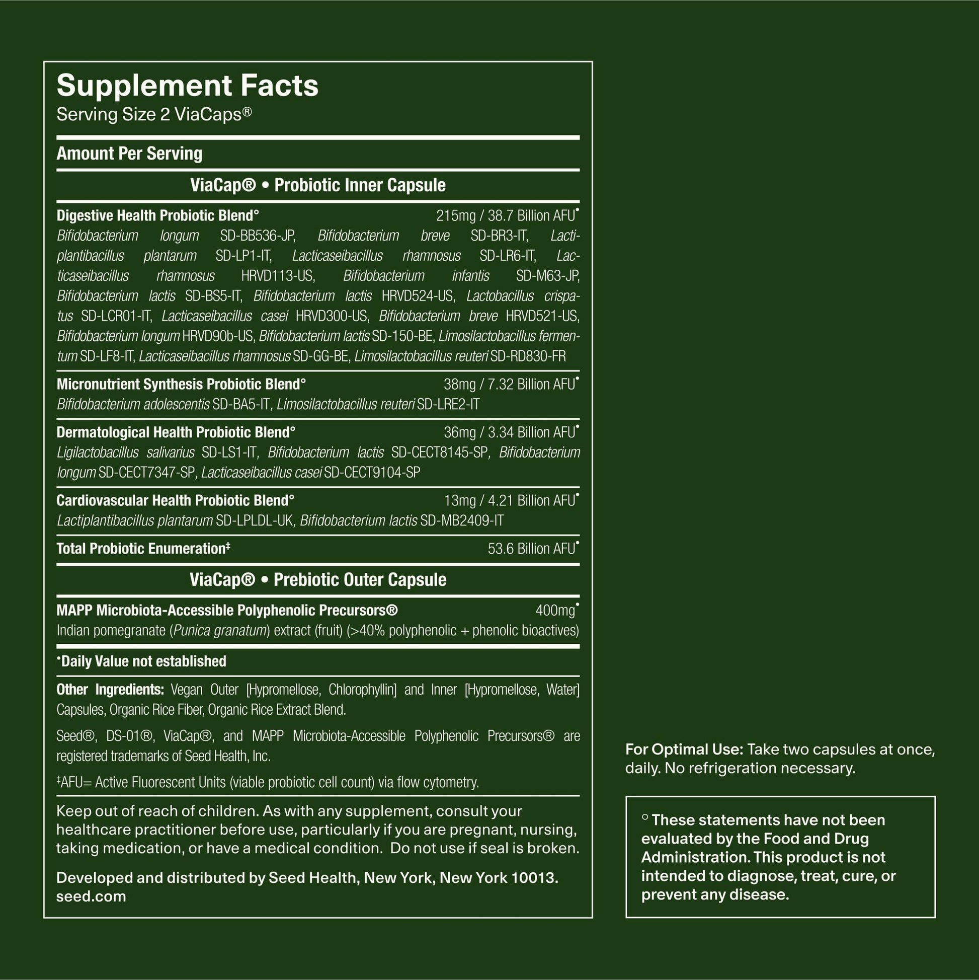 Seed 14 Day Gut Reset - Prebiotic and Probiotic for Women & Men - Digestive Health, Gut Health, Rapid Gut Recovery, Bloating & Constipation Relief - Vegan & Shelf-Stable - 28 Capsules (14-Day Supply) Visit the Seed Store uk supplements