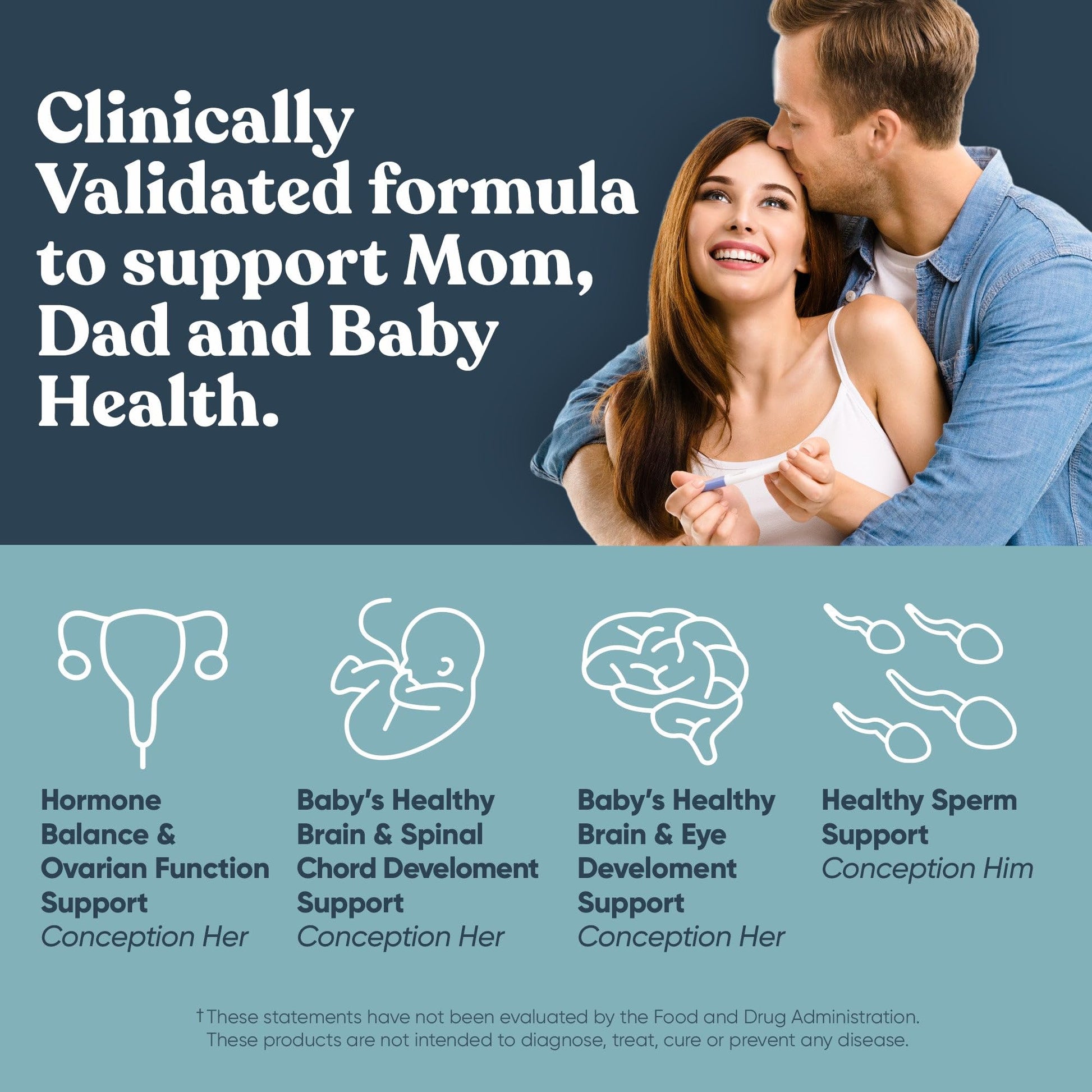 Eu Natural Conception for Her & Him Fertility Bundle - Fertility Supplements Eu Natural uk supplements