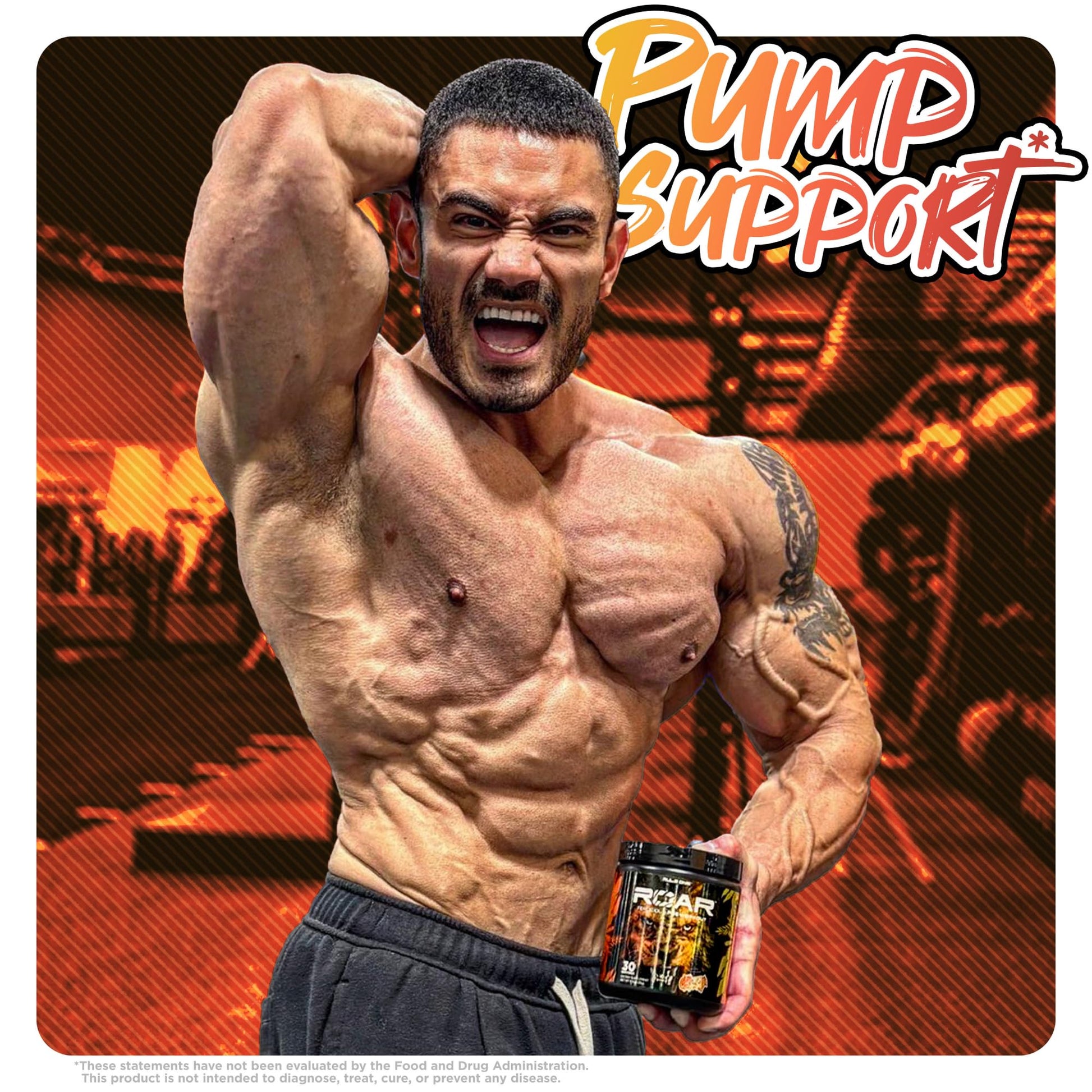 Rule 1 R1 ROAR, Peach Mango - 11.11 oz - Pre-Workout Powder - With Creatine, Beta-Alanine Rule 1 Proteins uk supplements