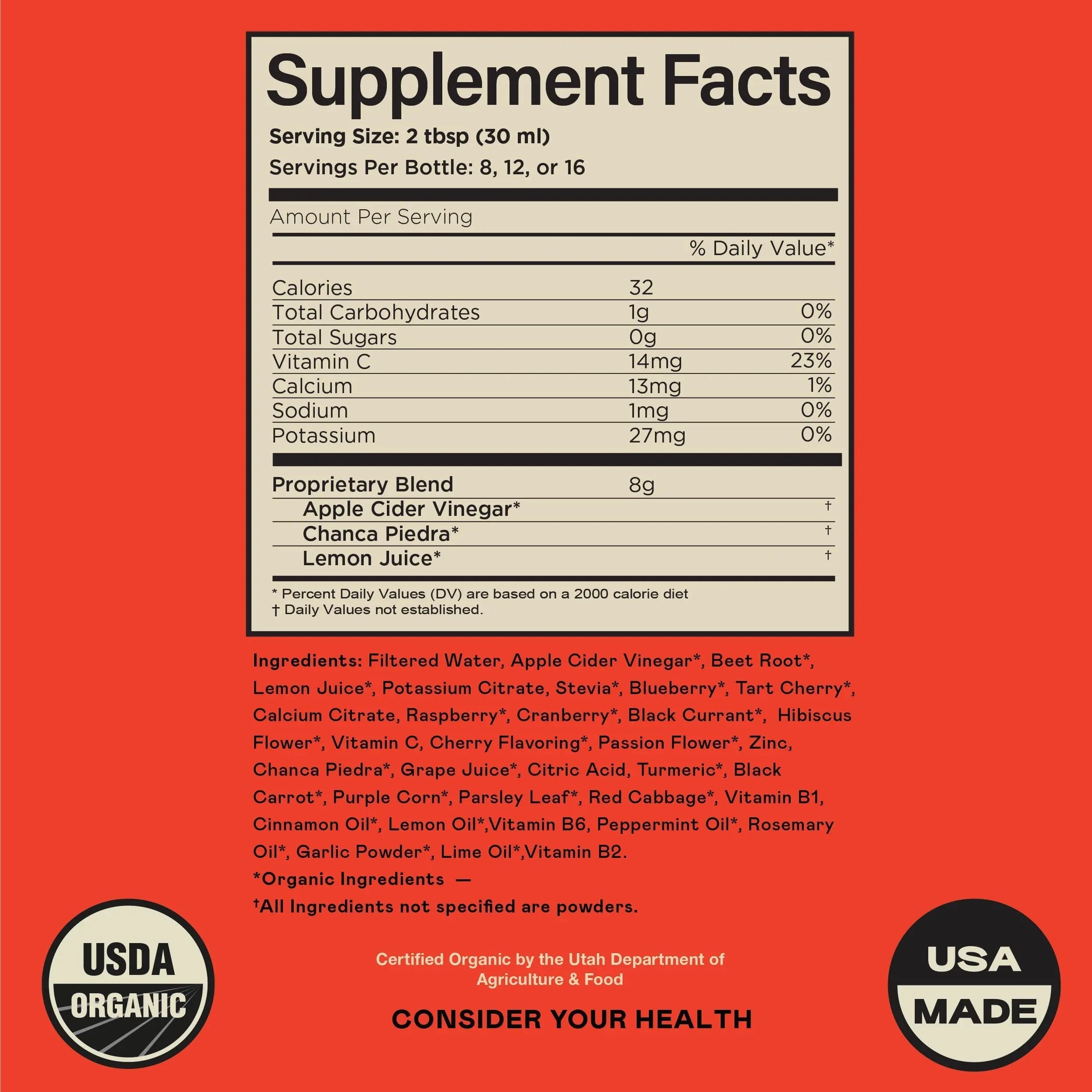 Complete Natural Products Urinary Tract Complete 16oz & Kidney Complete 16oz Bundle Complete Natural Products uk supplements