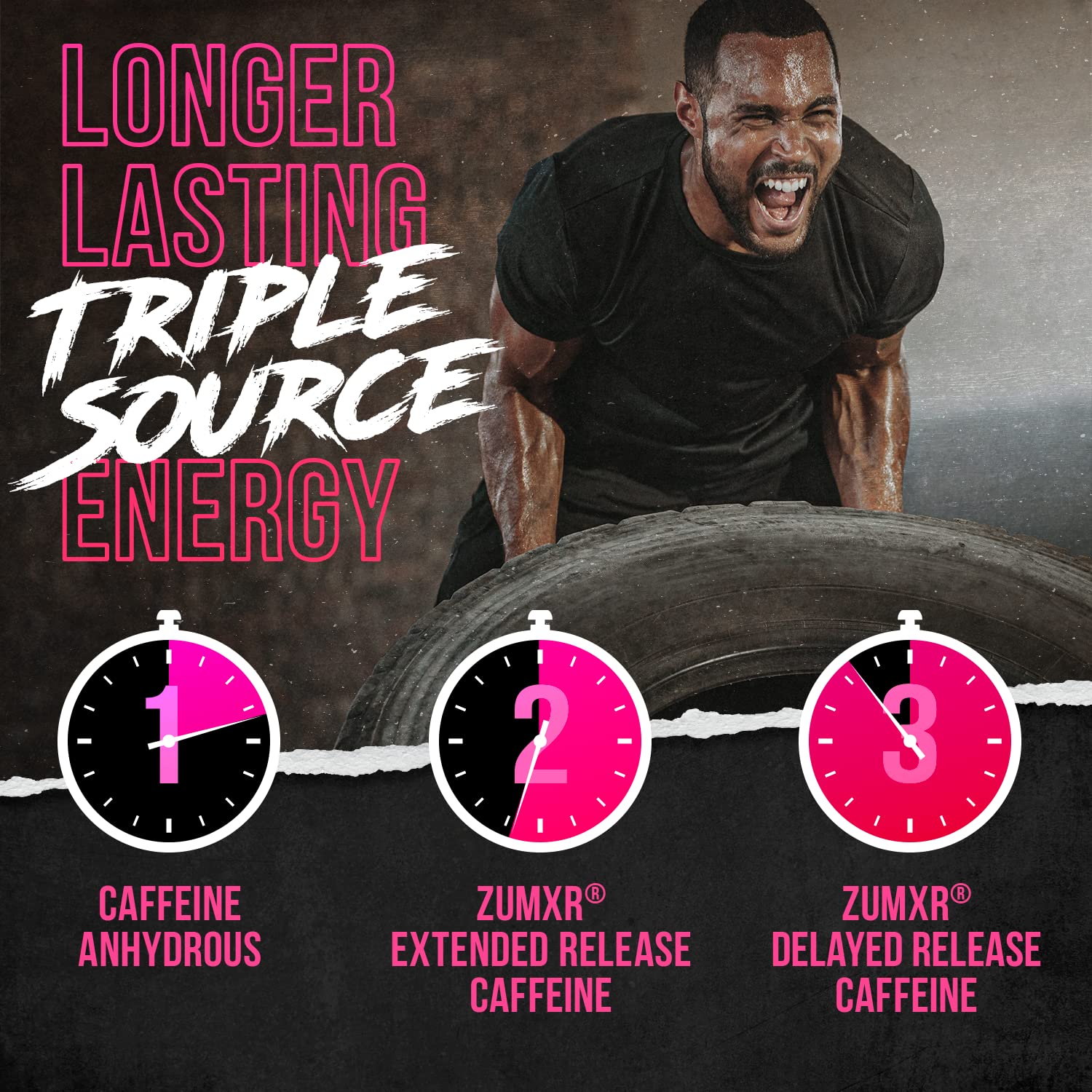 ALPHA LION Superhuman Extreme High Stim Pre Workout Powder, Beta Alanine, L-Taurine & 356mg Tri-Source Caffeine for Sustained Energy, Nitric Oxide & Citrulline for Pump (21 Servings, Slaughtermelon) ALPHA LION uk supplements