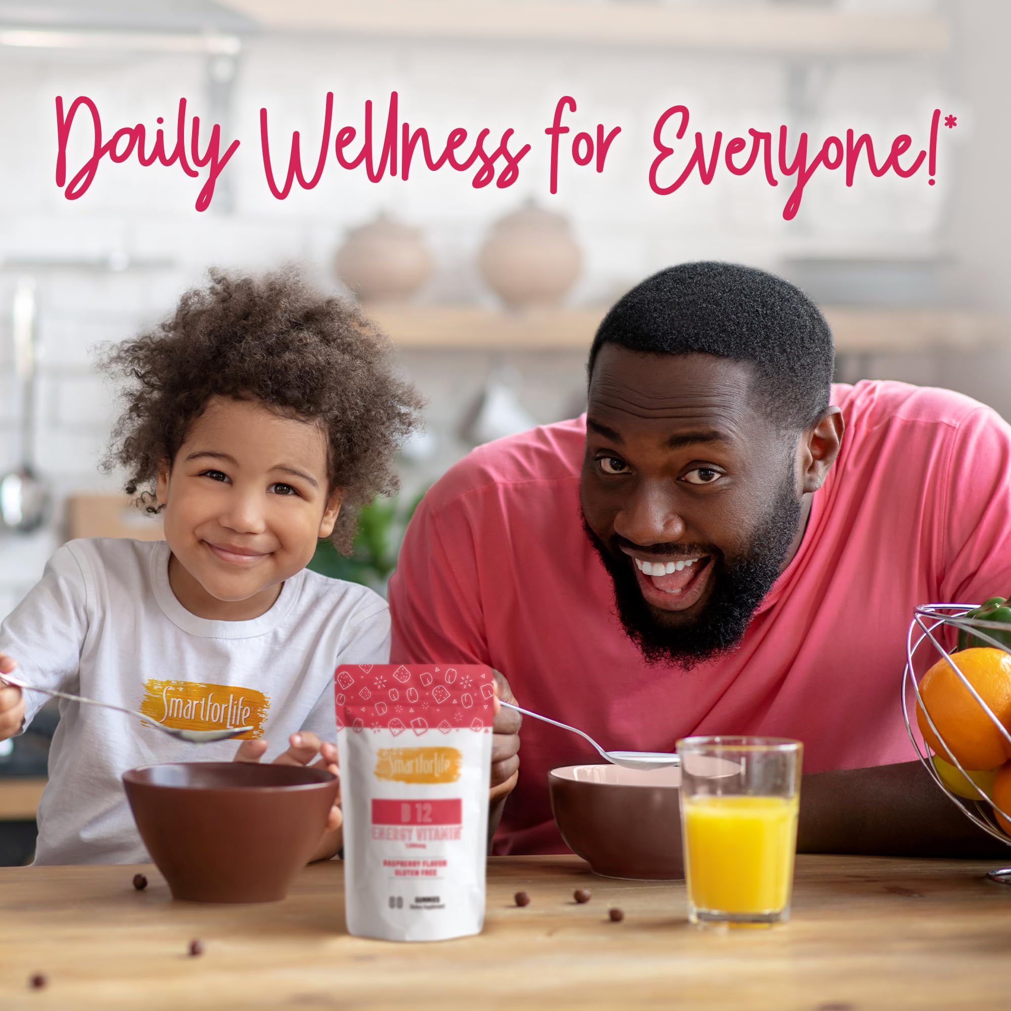 B12 Gummy Vitamins - 1500 mcg Vitamin B12 Gummies for Adults and Kids - Helps with Energy, Metabolism, Bone Nervous System Support Smart for Life uk supplements