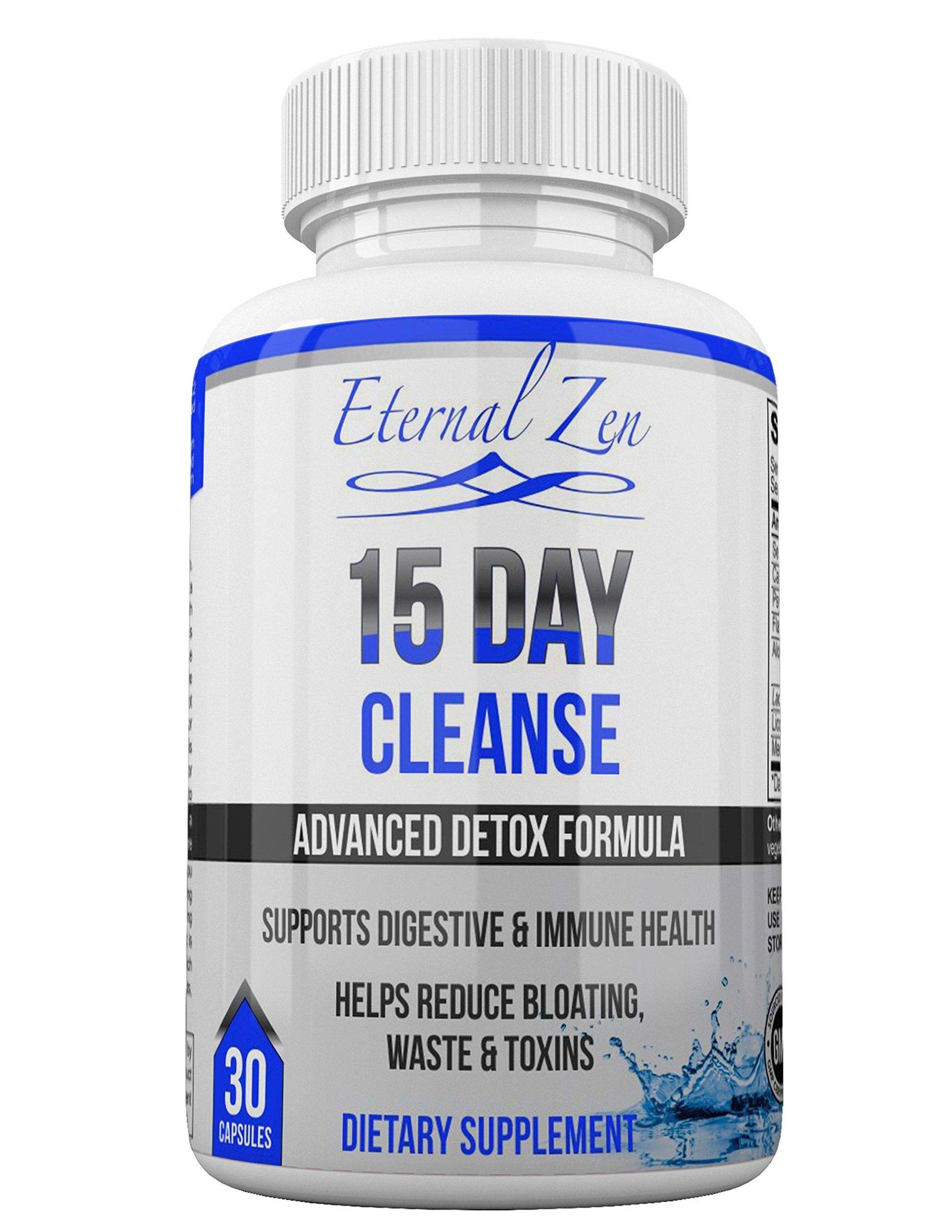 Eternal Zen 15 Day Colon Cleanser Detox with Extra Strength Herbs, Senna is a Fast Acting Eternal Zen uk supplements
