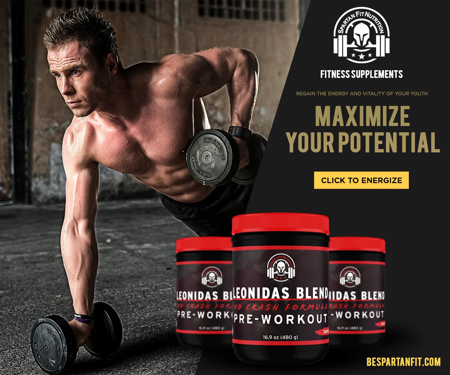Spartan Fit Nutrition Pre-Workout Powder -Berry Flavor with Full Serving of Creatine +310mg Generic uk supplements