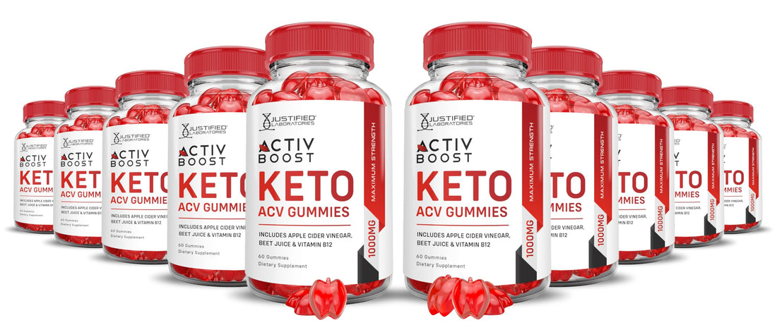 (10 Pack) Activboost Keto ACV Gummies Advanced Formula 1000MG Active Boost Keto Justified Laboratories uk supplements