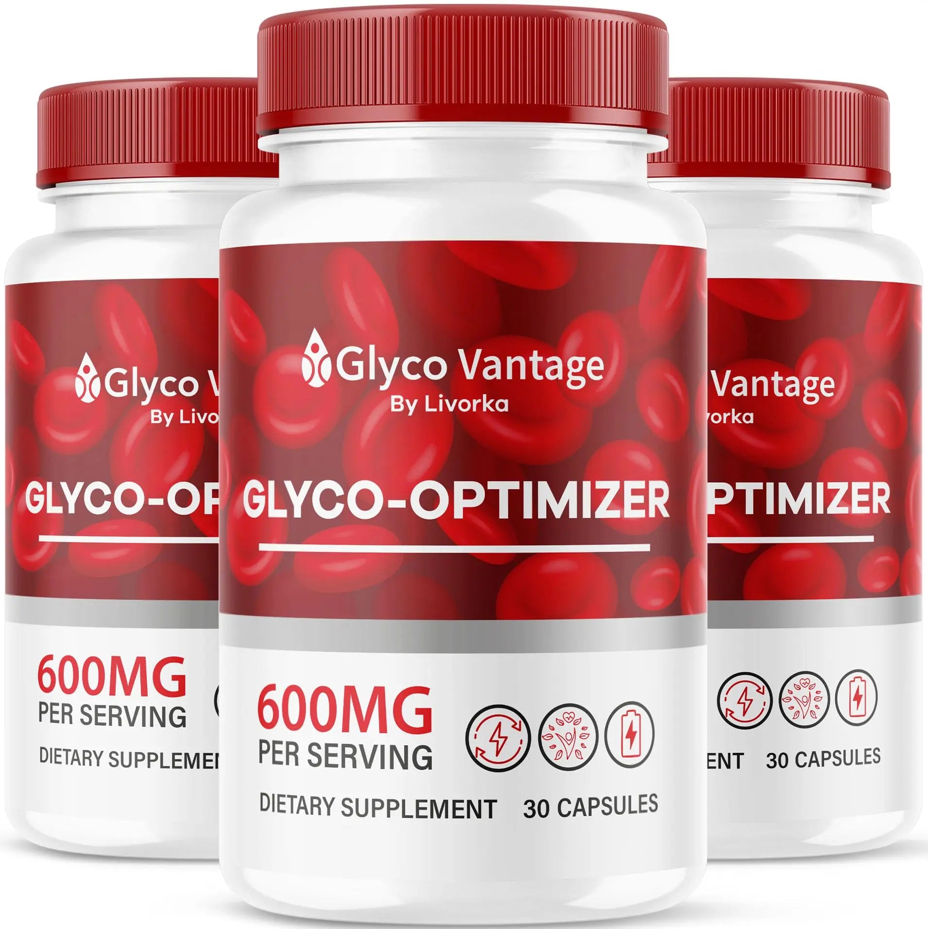(3 Pack) Glyco Vantage Glyco Optimizer, Glyco Vantage, Glyco Vantage Capsules, Glyco Vantage Joint Optimizer, GlycoVantage Glyco Optimizer Pills, Glyco Vantage Support, 90 Capsules For 3 Months LIVORKA uk supplements