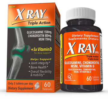 X Ray Dol Triple Action Joint Health Supplement, with 5X Vitamin D, Glucosamine 1500mg X Ray Dol uk supplements
