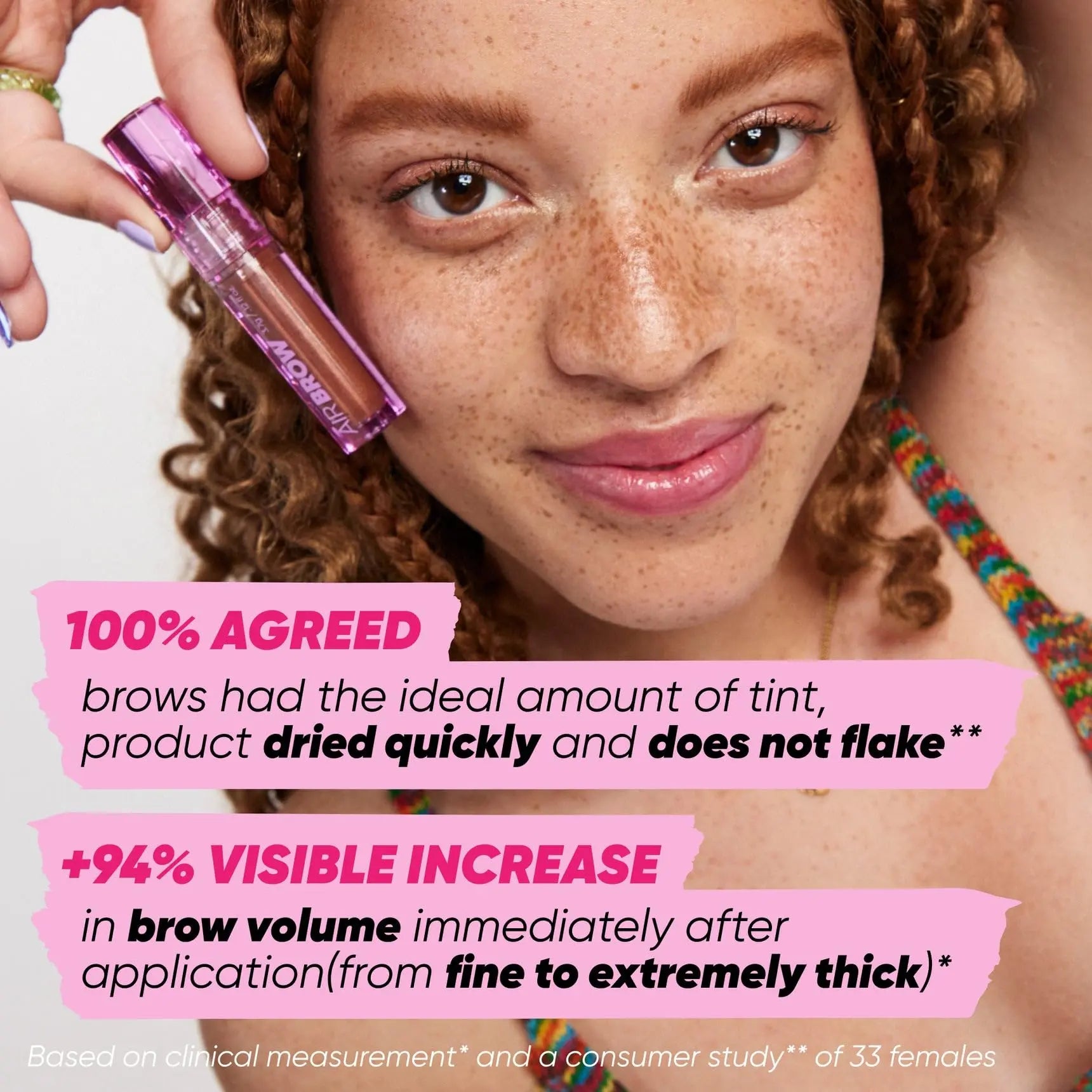 Kosas Air Brow Tinted Eyebrow Gel – Volumizing Brow Gel with Flexible Long-Lasting Hold, Medium Brown Kosas uk supplements