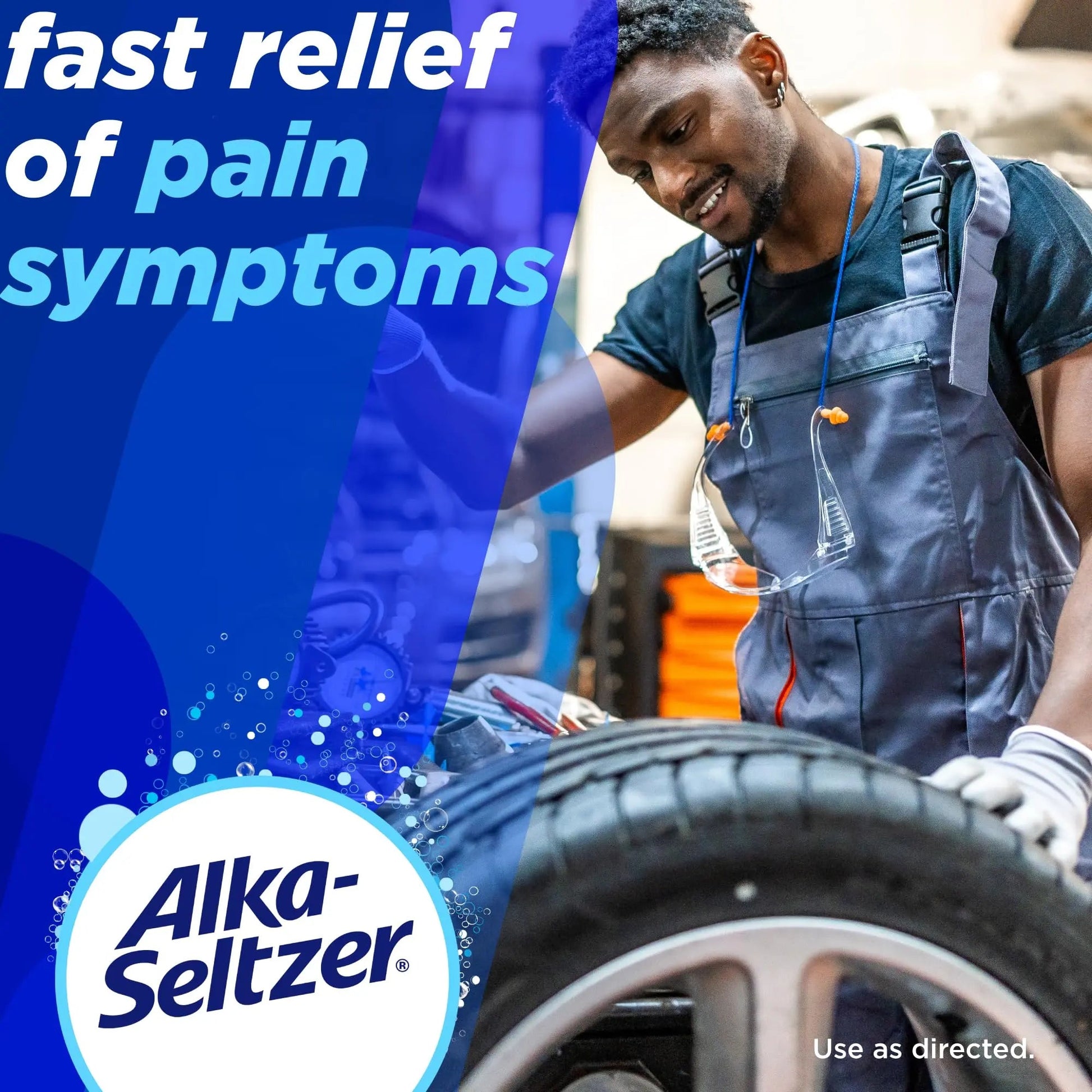 Alka-Seltzer Pain Relief, Aspirin Effervescent Tablets for Fast Pain Relief, 72 Ct Alka-Seltzer uk supplements