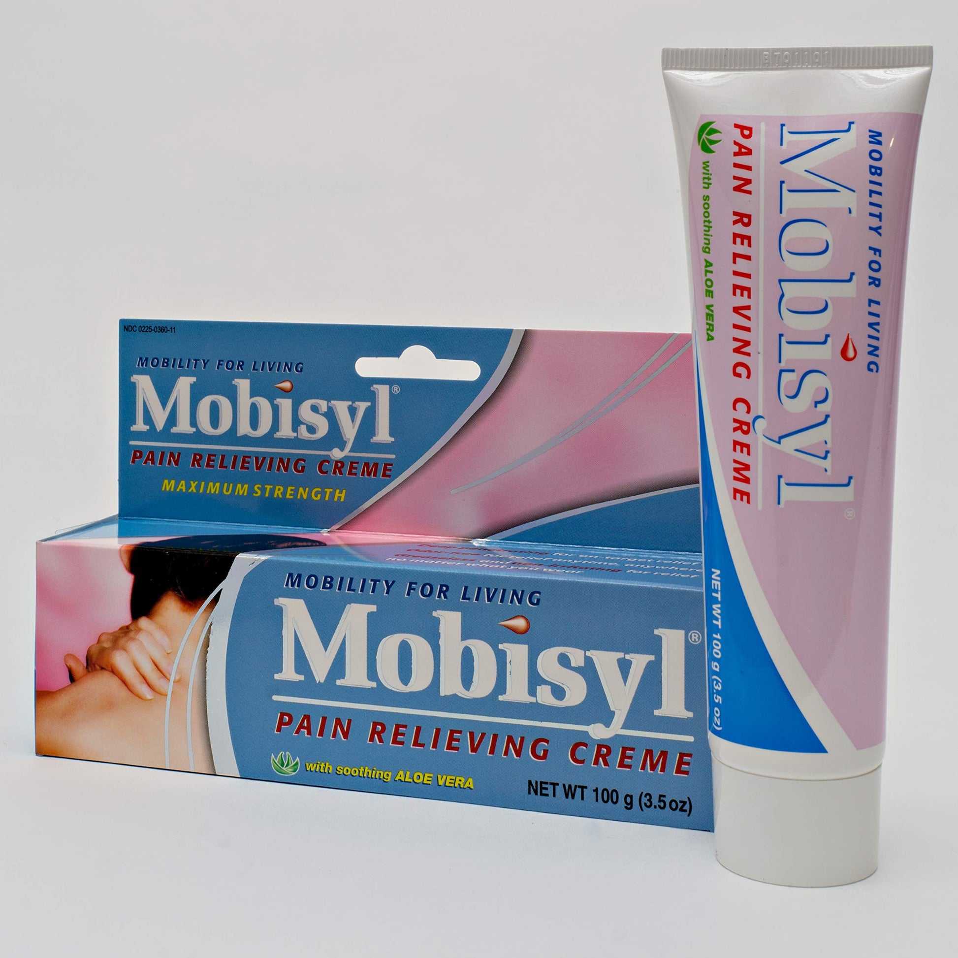 Mobisyl Pain Relieving Creme with Soothing Aloe Vera, 3.5-Ounce Tube Mobisyl uk supplements