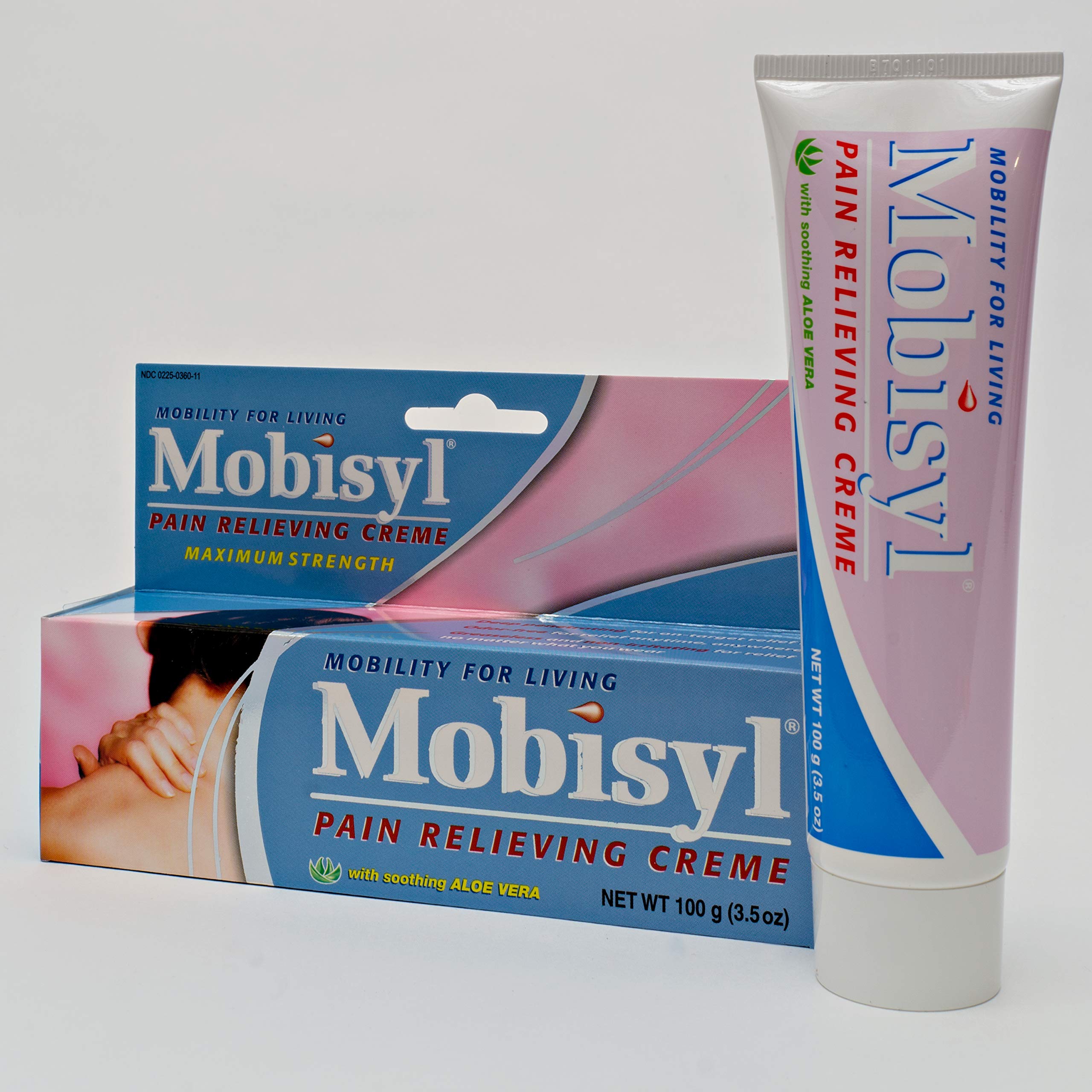 Mobisyl Pain Relieving Creme with Soothing Aloe Vera, 3.5-Ounce Tube Mobisyl uk supplements