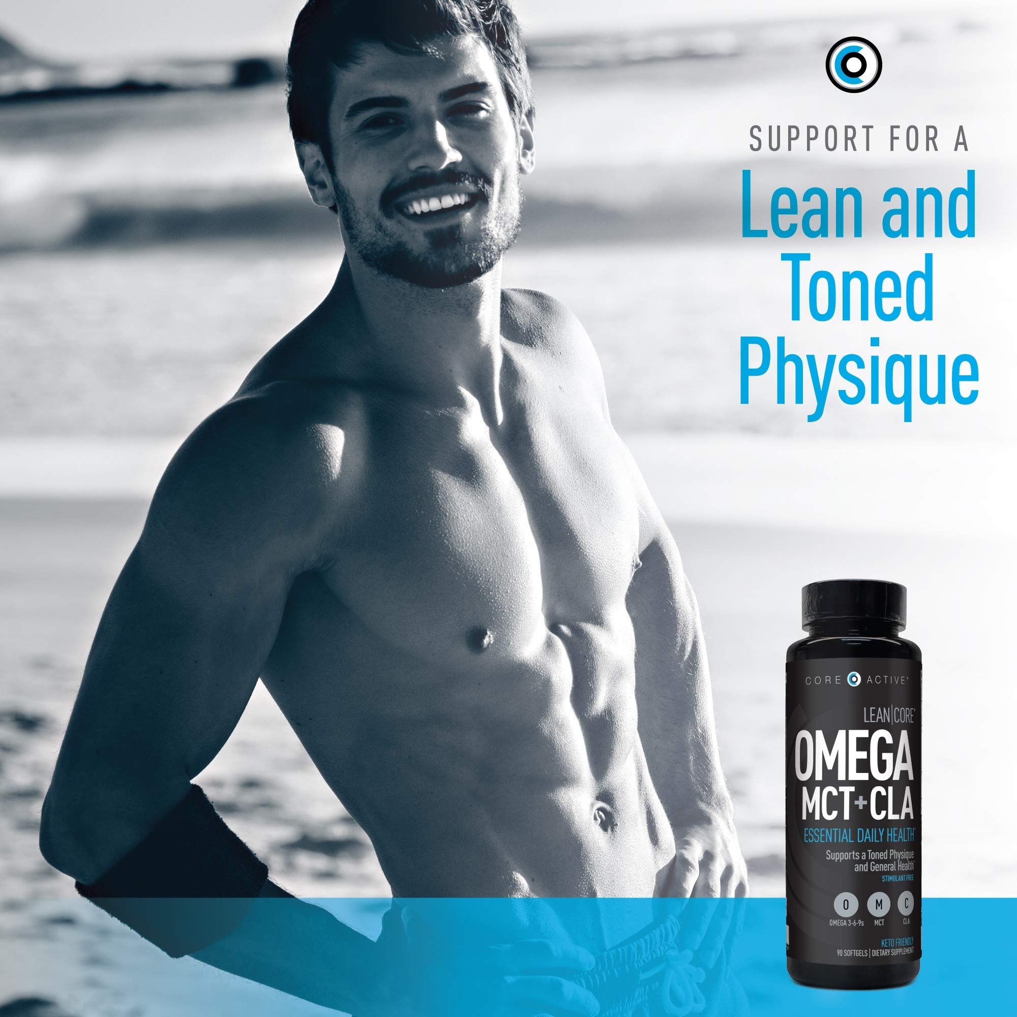 Lean CORE Omega MCT + CLA - Stimulant Free Health Formula, Lean Muscle & Toned (CORE)ACTIVE uk supplements