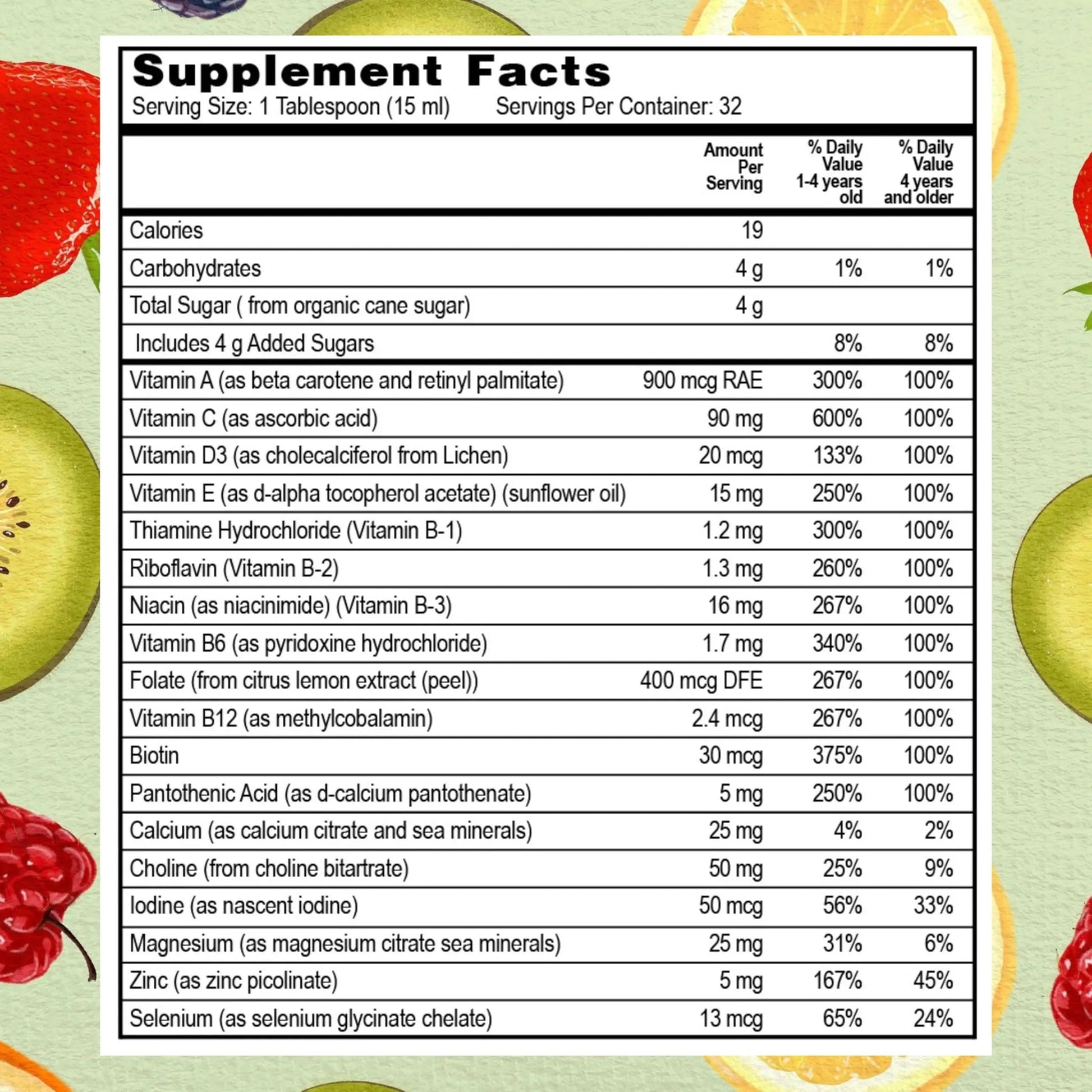 Go Healthy Kids Liquid Multivitamin | Immune Support | Kid Liquid Multivitamins | High Absorption | Vegan Vitamins | Kids Vitamins Multivitamin Go Healthy Natural uk supplements