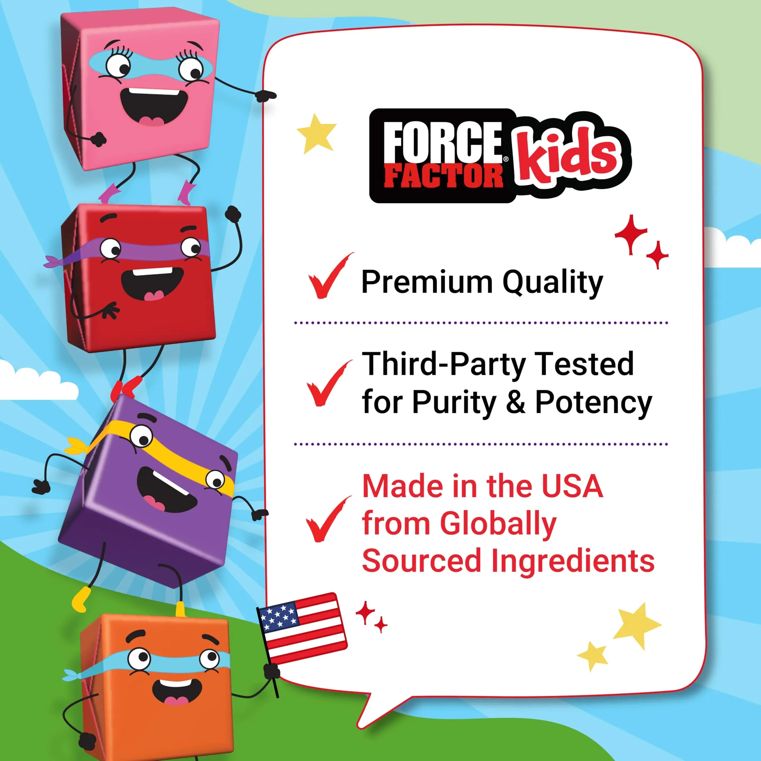 Force Factor Kids Superfood Super Chews, Kids Vitamins C & D, Immune Support Supplement with Antioxidant Support from Powdered Fruits & Veggies Force Factor uk supplements