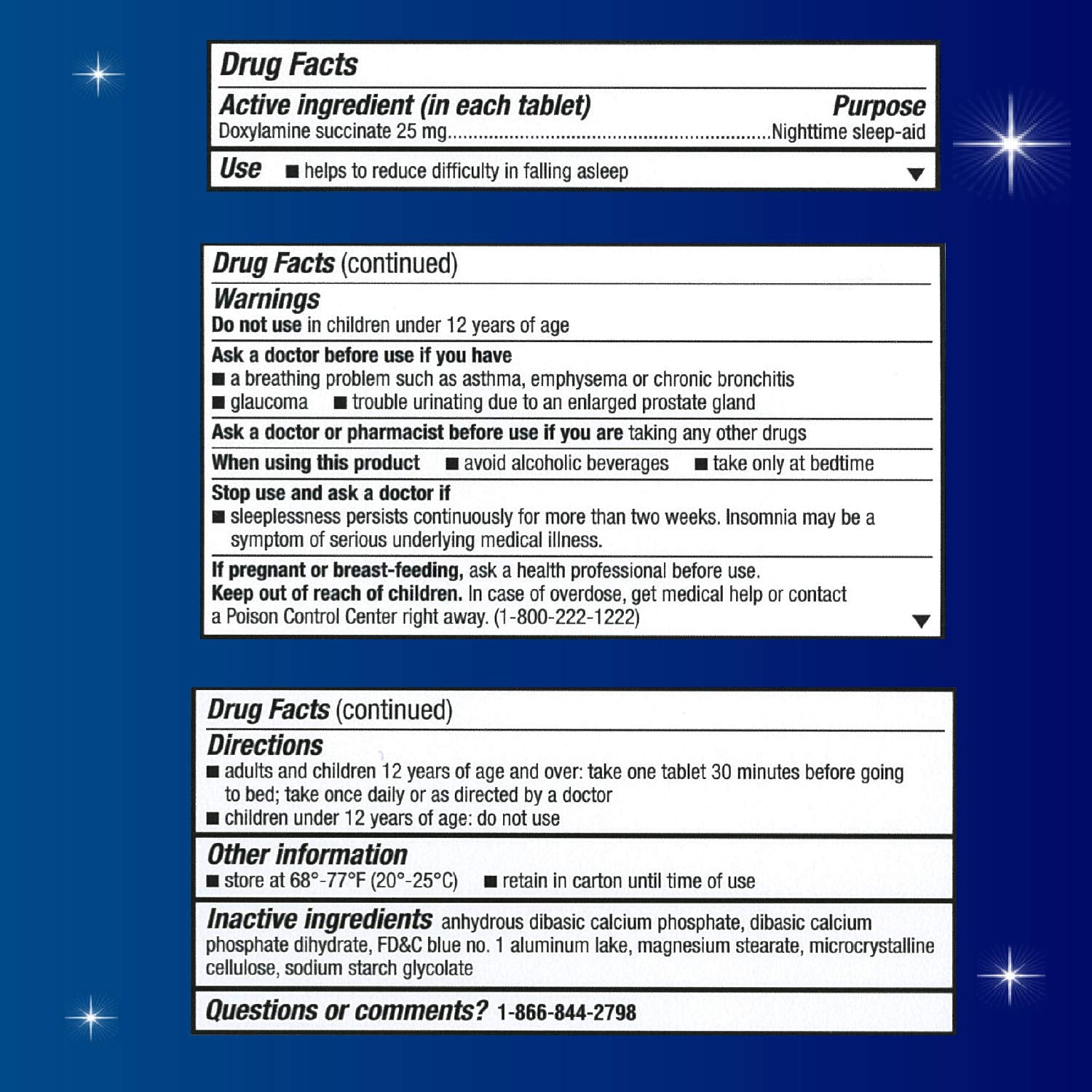Unisom SleepTabs, Nighttime Sleep-aid, Doxylamine Succinate, 80 Tablets Unisom uk supplements