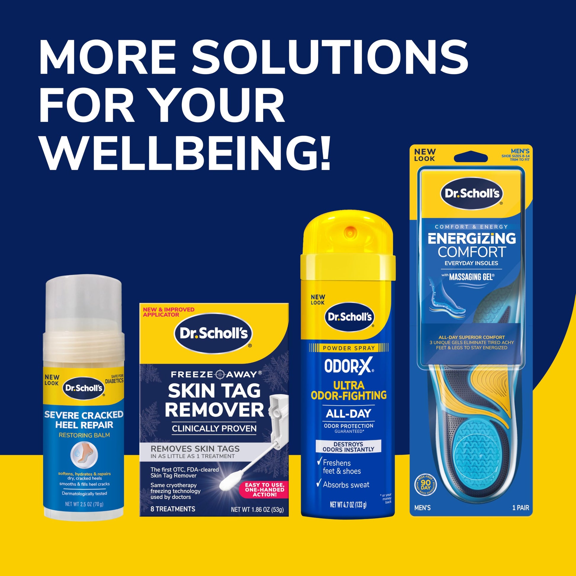 Dr. Scholl's Foot Pain Relief Liquid ROLL-ON, 3.0 oz // Clinically Tested 12-Hour Pain Relief - Penetrates Tough Nerve Pain - Works in 5 Minutes - Non-Greasy - with Lidocaine & Menthol Dr. Scholl's uk supplements