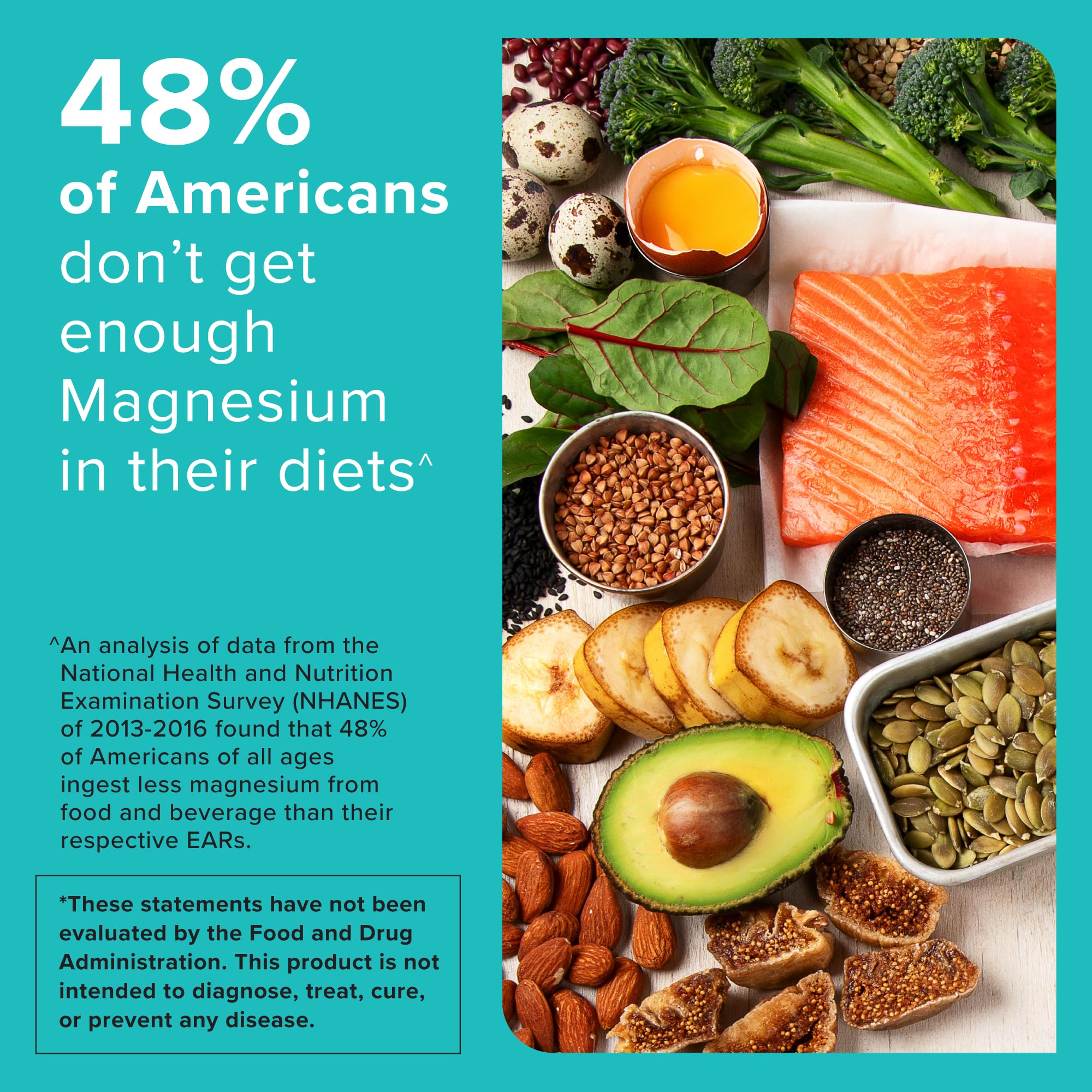 Qunol Magnesium Capsules 420mg, 100% DV, High Absorption Magnesium Supplement, Extra Strength, Bone and Muscle Health Supplement, 180 Count