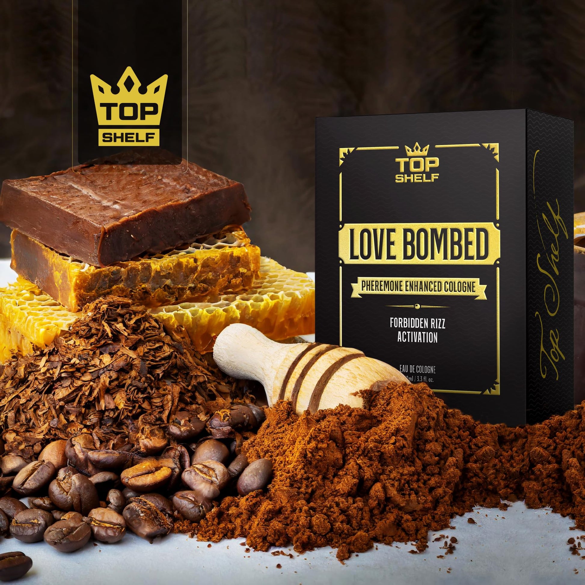 Join Top Shelf Grind Love Bombed - Pheromone Cologne for Men | Bold Attraction Join Top Shelf Grind uk supplements