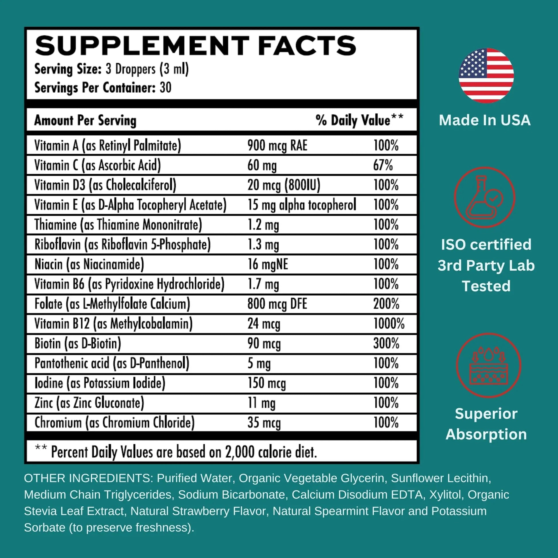 Vitaminally Liposomal Women's Liquid multivitamin Iron Free Drops| Sugar Free | Non-GMO | Gluten Free | Supports Immune System, Bone Health and Energy Metabolism Vitaminally uk supplements