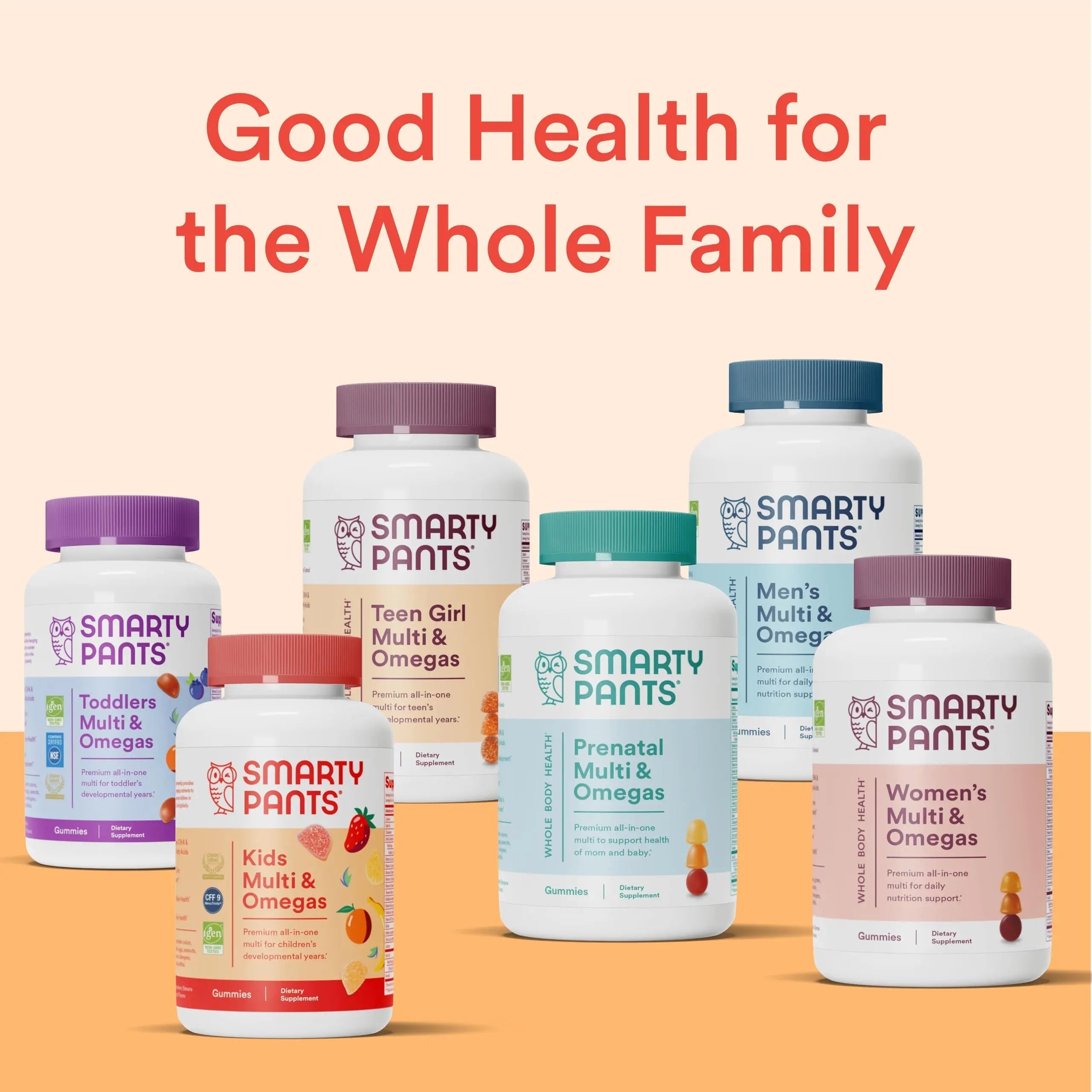 SmartyPants Kids Multivitamin Gummies: Omega 3 Fish Oil (EPA/DHA), Vitamin D3, C, Vitamin B12, B6, A, K & Zinc for Immune Support SmartyPants uk supplements