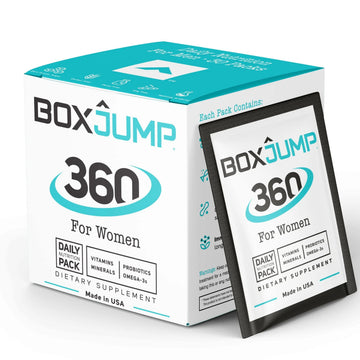 Women’s Daily Multivitamin Packs with Essential Vitamins and Minerals – Includes Vitamin D, C, E, A, B12 for Energy, Endurance BoxJump uk supplements