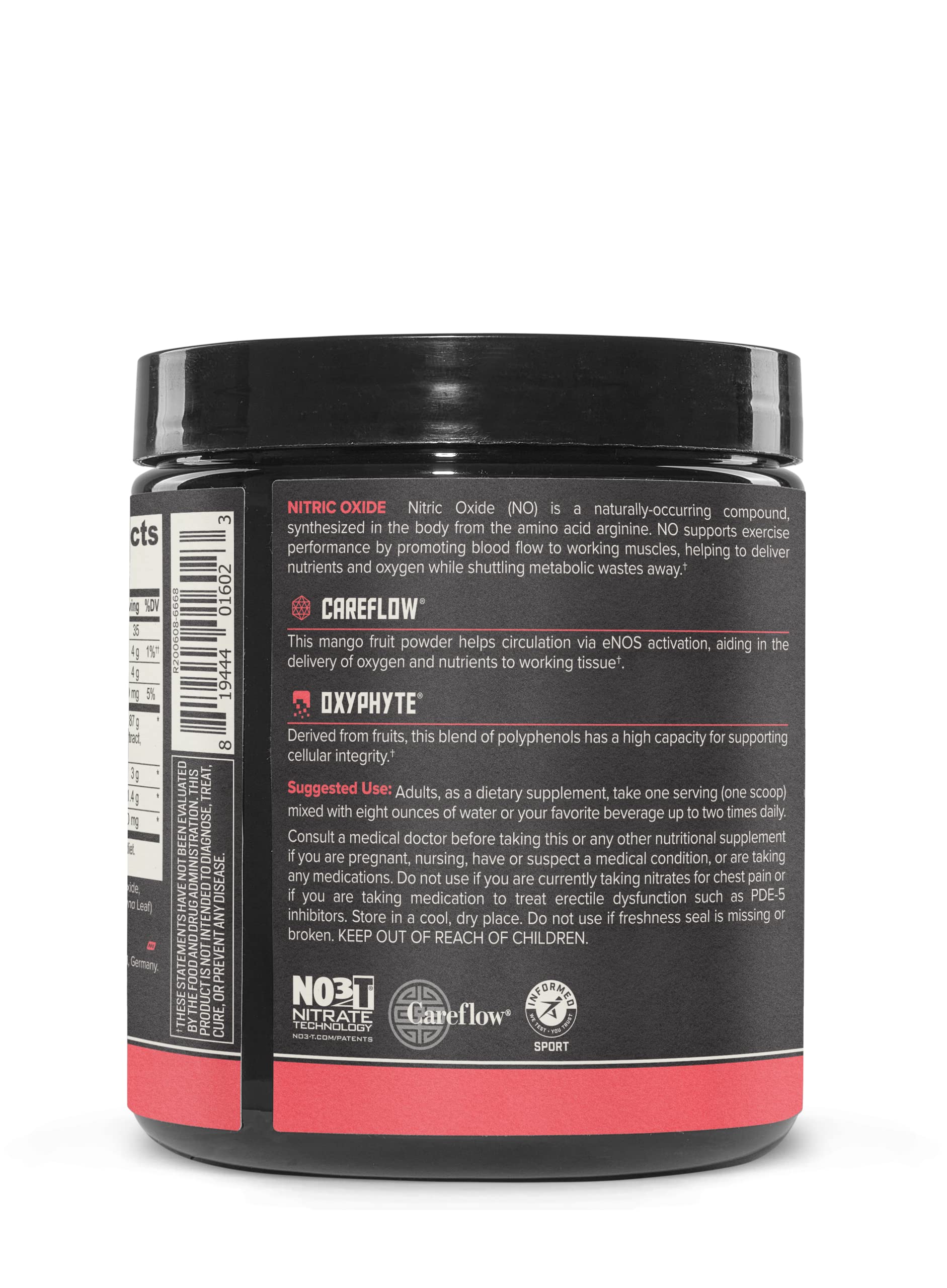 ONNIT Total Nitric Oxide - Caffeine Free Pre Workout Powder w/ Beet Root, L Arginine ONNIT uk supplements