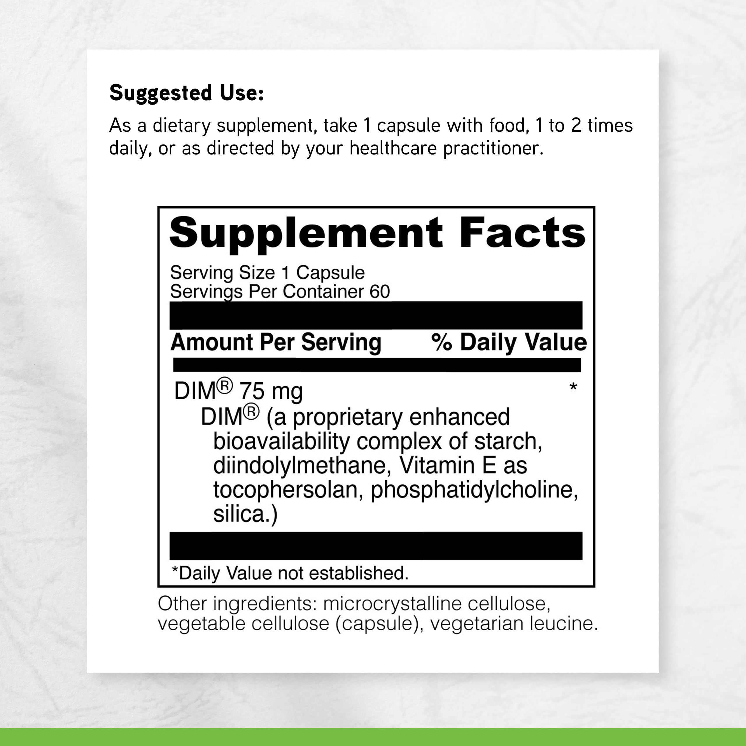 DAVINCI Labs DimPro - Dietary Supplement to Support Hormonal Balance in Men & Women & Healthy Weight Management* - with Vitamin E and More - Vegetarian - Soy-Free - Gluten-Free - 60 Capsules DAVINCI uk supplements