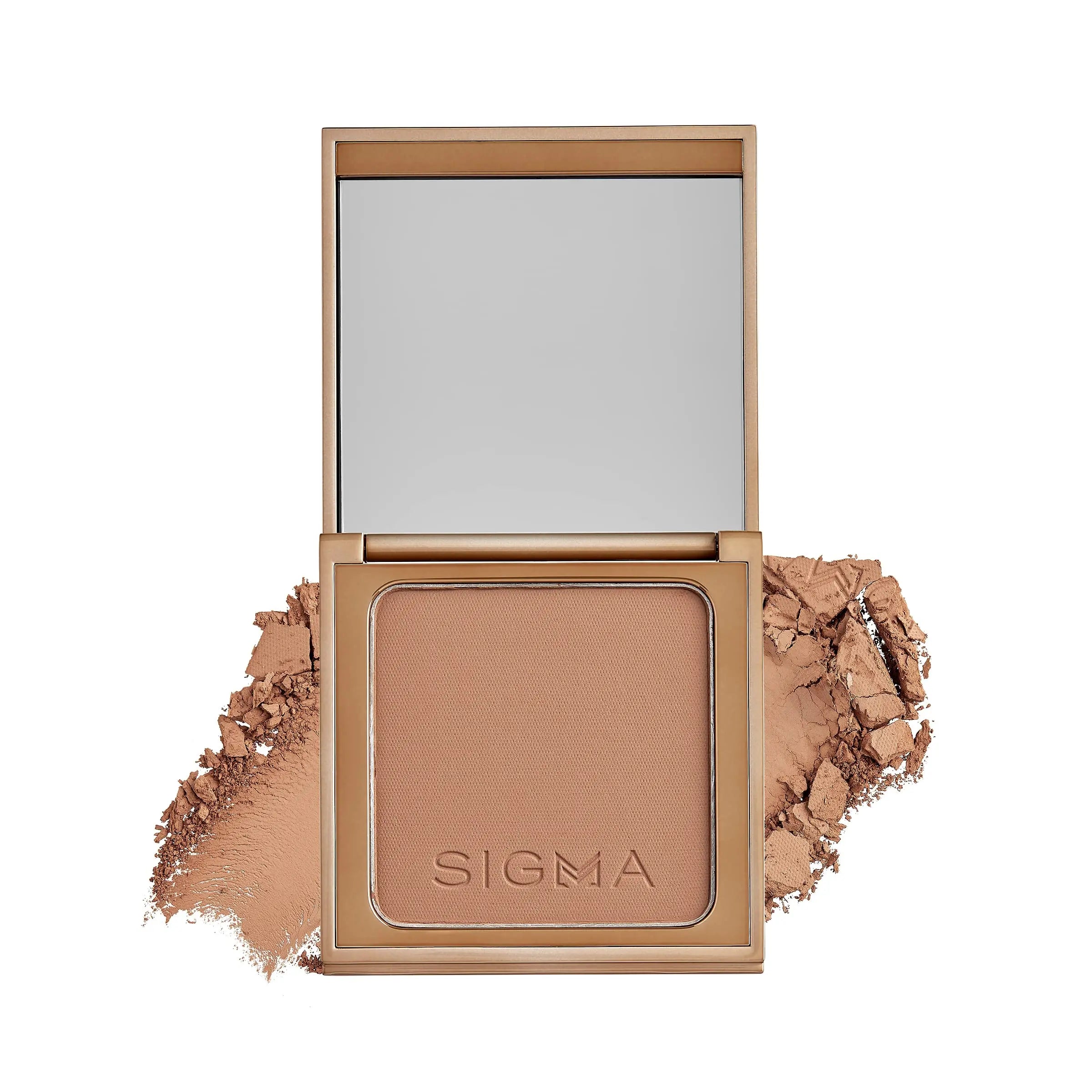 Sigma Beauty Matte Bronzer - Longwear Light Bronzer Powder with Matte Finish for Face - Achieving a Natural, Sun Kissed Glow (Dark) Sigma Beauty uk supplements