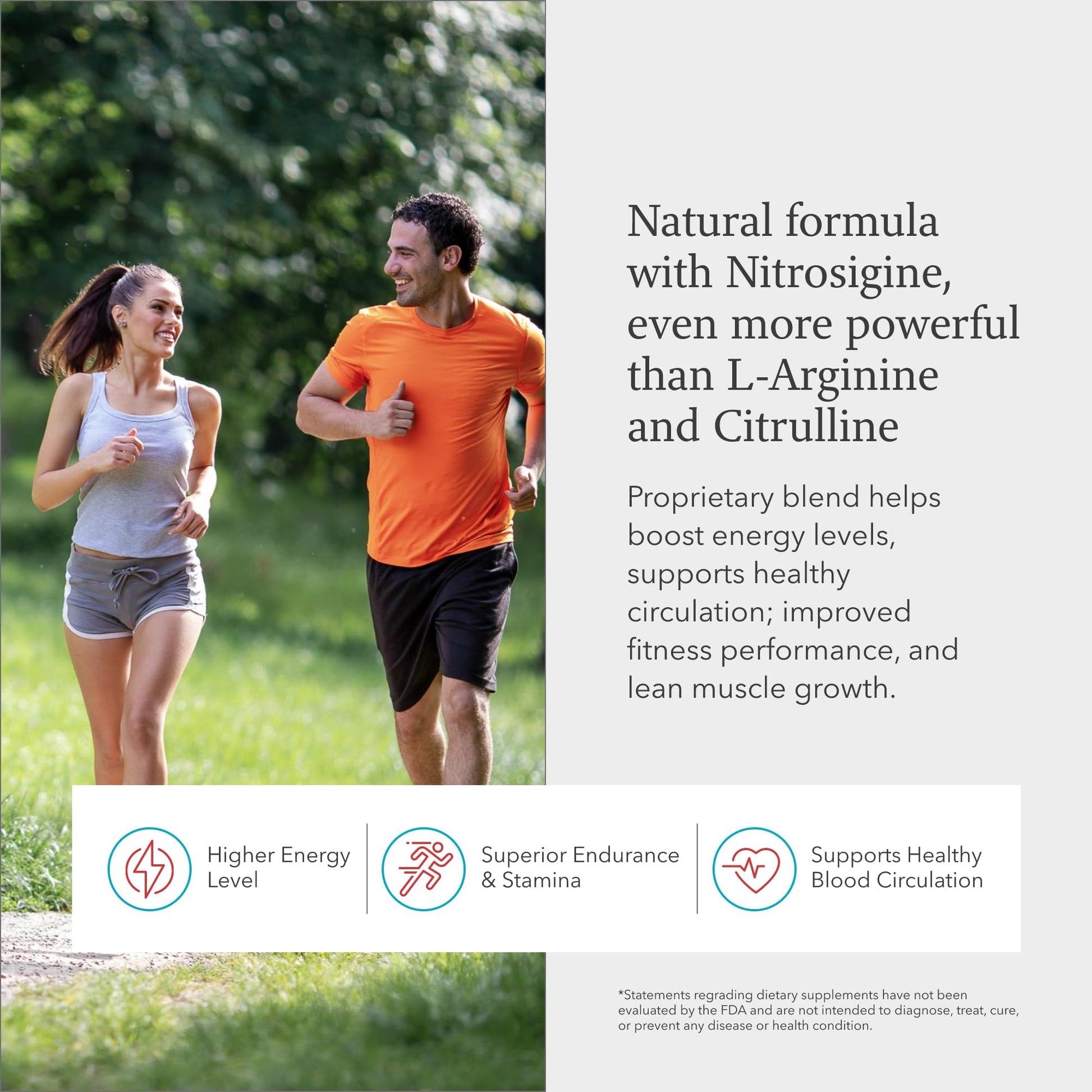 Juvenon BloodFlow-7 Nitric Oxide Supplements for Men & Women - Natural Nitric Oxide Booster with Nitrosigine® + S7® - Blood Flow & Circulation Support (1-Pack) Juvenon uk supplements