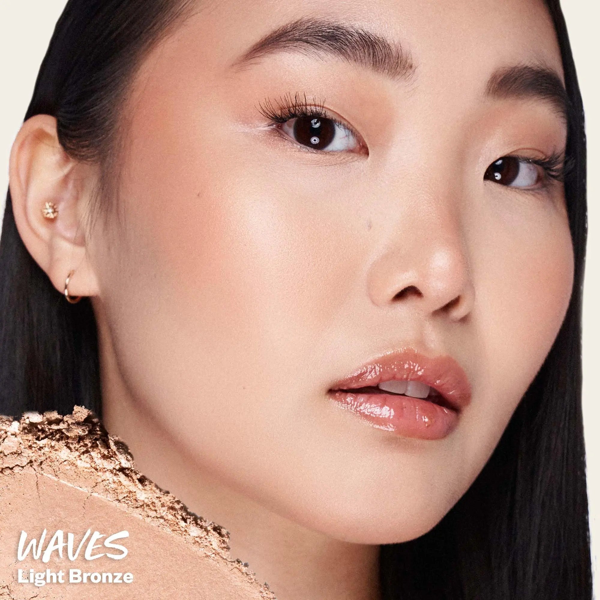 Kosas Sun Show Glowy Warmth Baked Bronzer - Contouring Powder for Cheekbones, Nose & Jawline - Enriched with Concentrated Fatty Acids - Talc-Free, Vegan & Hypoallergenic - Waves Kosas uk supplements