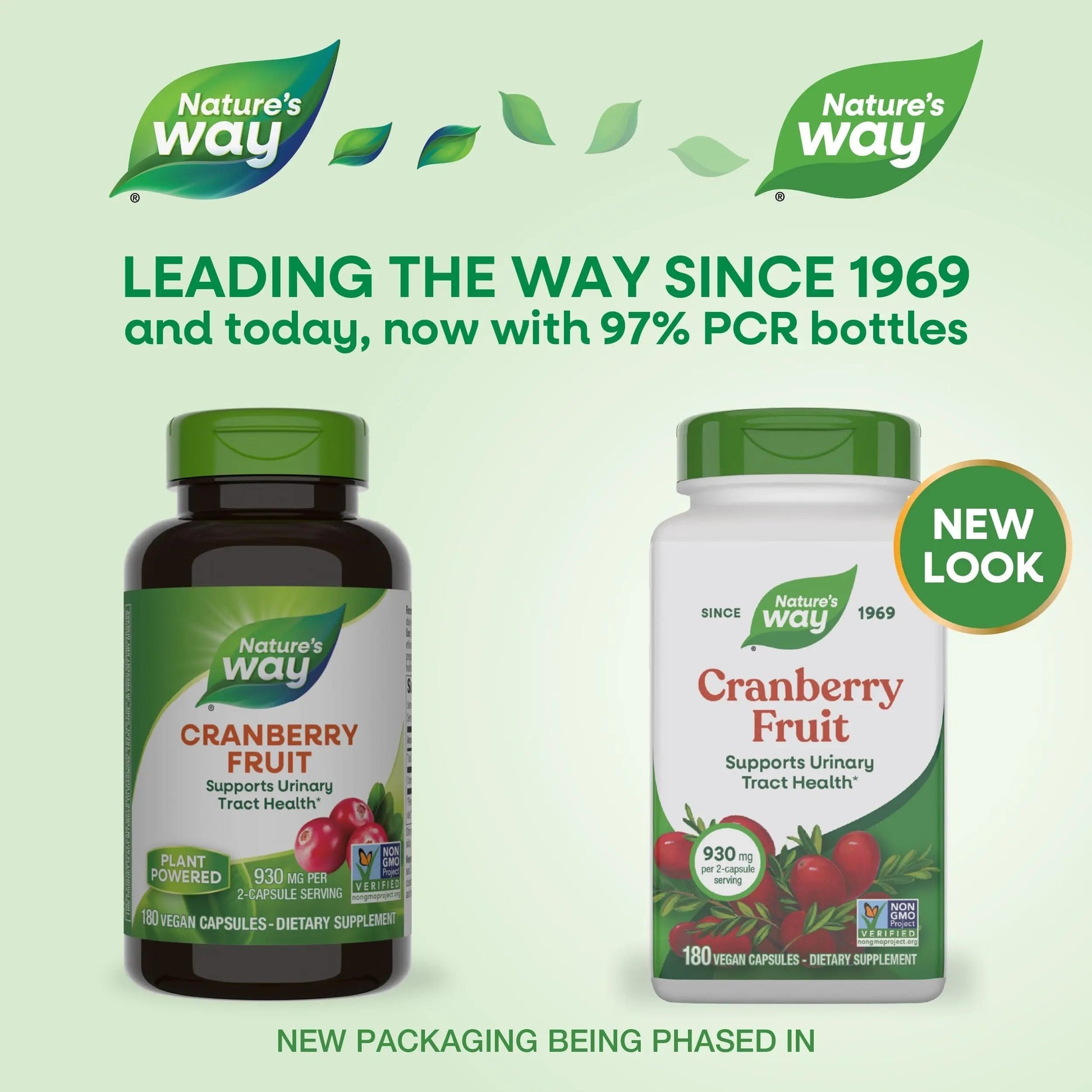 Nature's Way Cranberry Fruit, Cranberry Supplements, Supports Urinary Tract Health*, 930 mg per 2-Capsule Serving, 180 Capsules (Packaging May Vary) Nature's Way uk supplements
