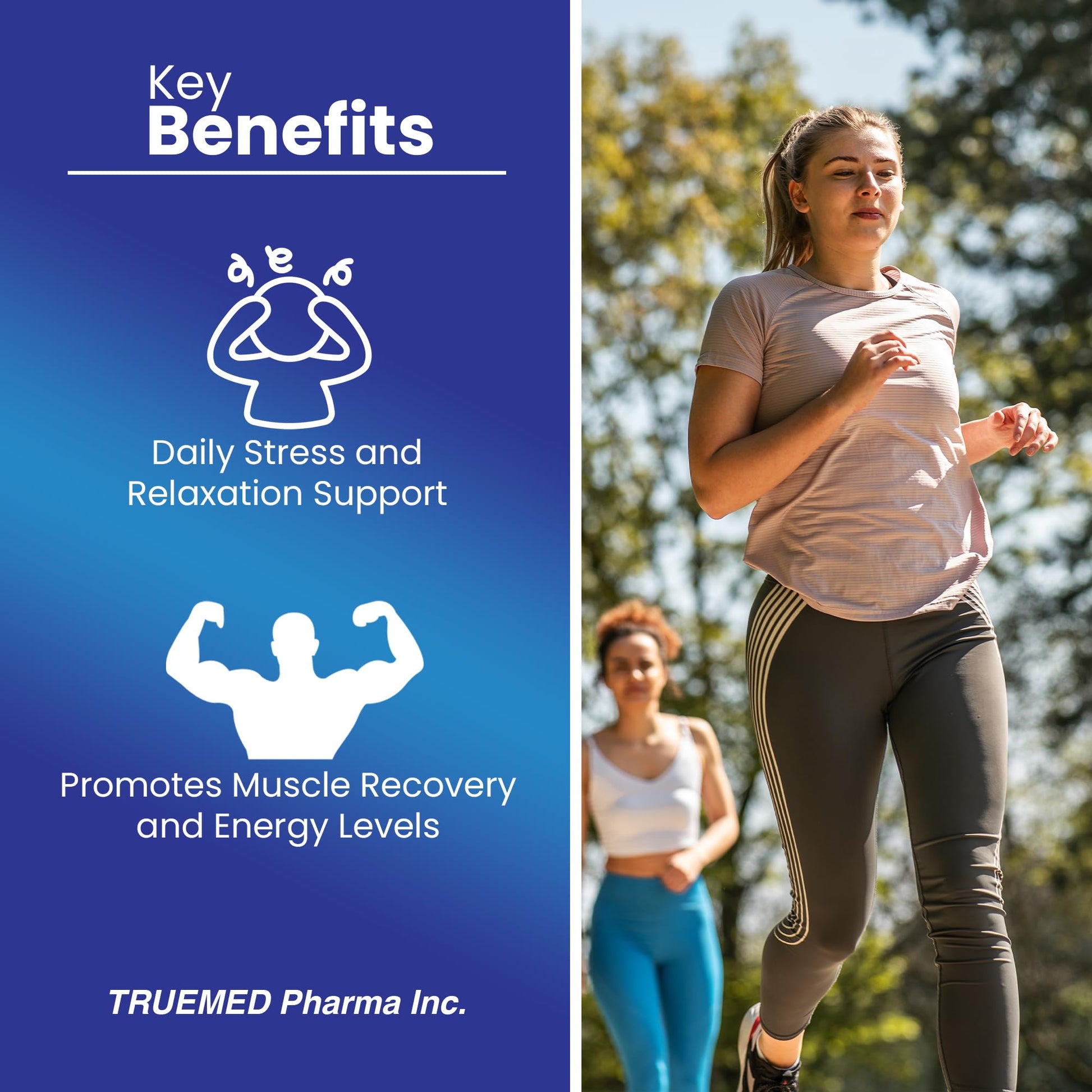 Truemed Triple Magnesium Complex Supplement 235mg with Magnesium Citrate, Malate & Lysinate Chelate | Magnesium Supplement for Sleep, Muscle Relaxation, Energy & Nerve Support | 60 Capsules, USA Made TRUEMED uk supplements